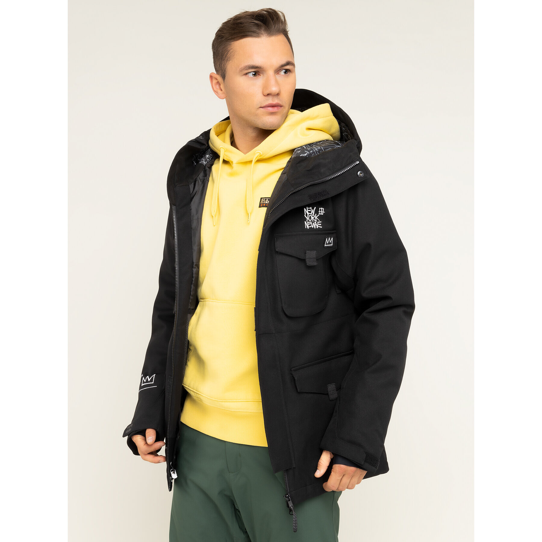 Billabong Сноуборд яке Adversary Q6JM16 BIF9 Черен Regular Fit - Pepit.bg