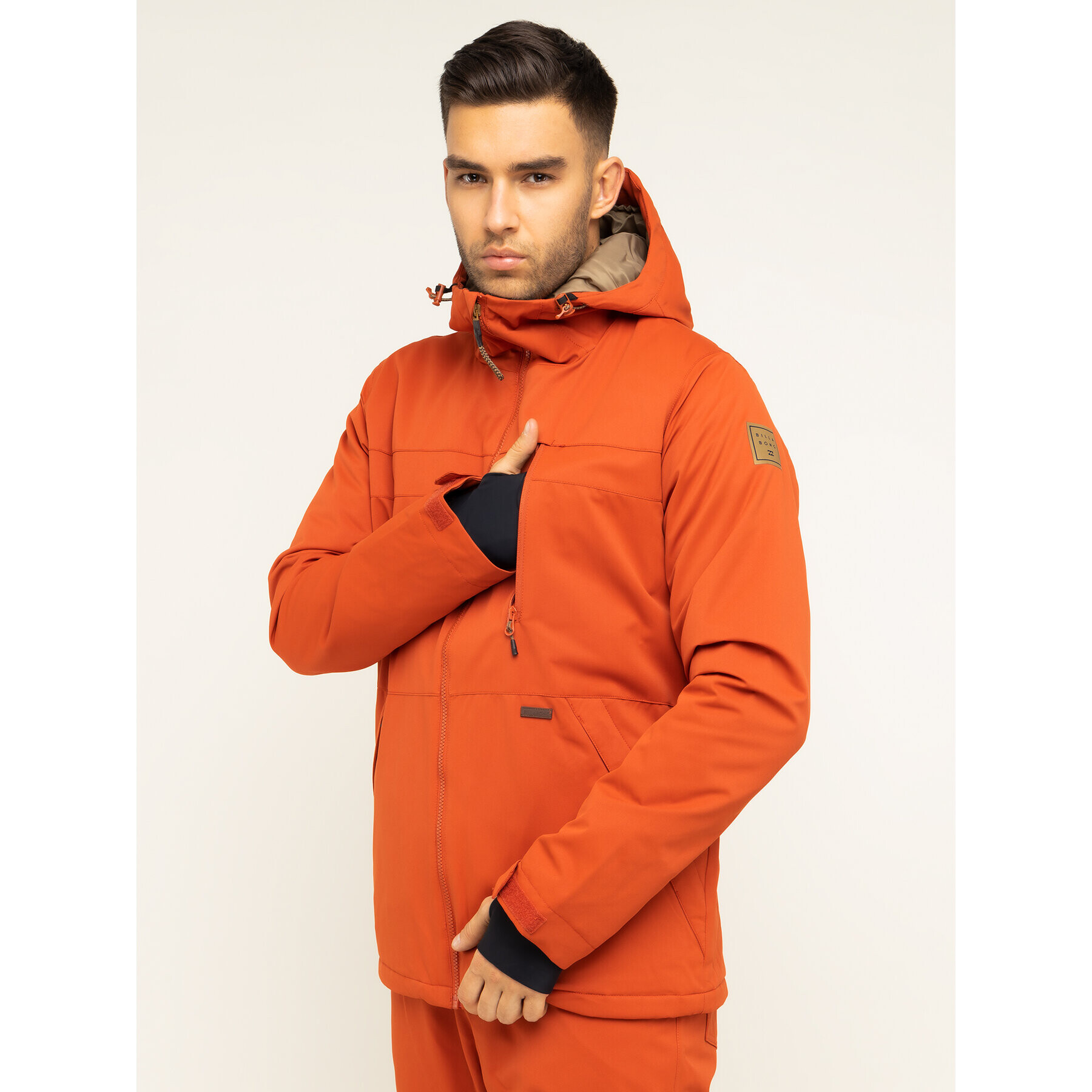 Billabong Сноуборд яке All Day Q6JM14 BIF9 Червен Regular Fit - Pepit.bg