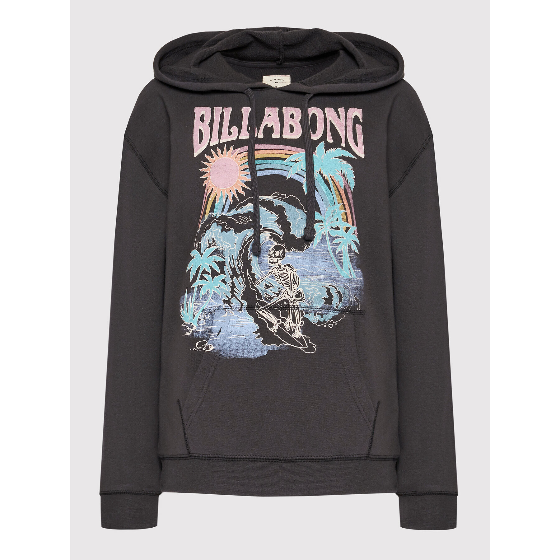 Billabong Суитшърт Best Of Times C3HO03 BIP2 Черен Relaxed Fit - Pepit.bg