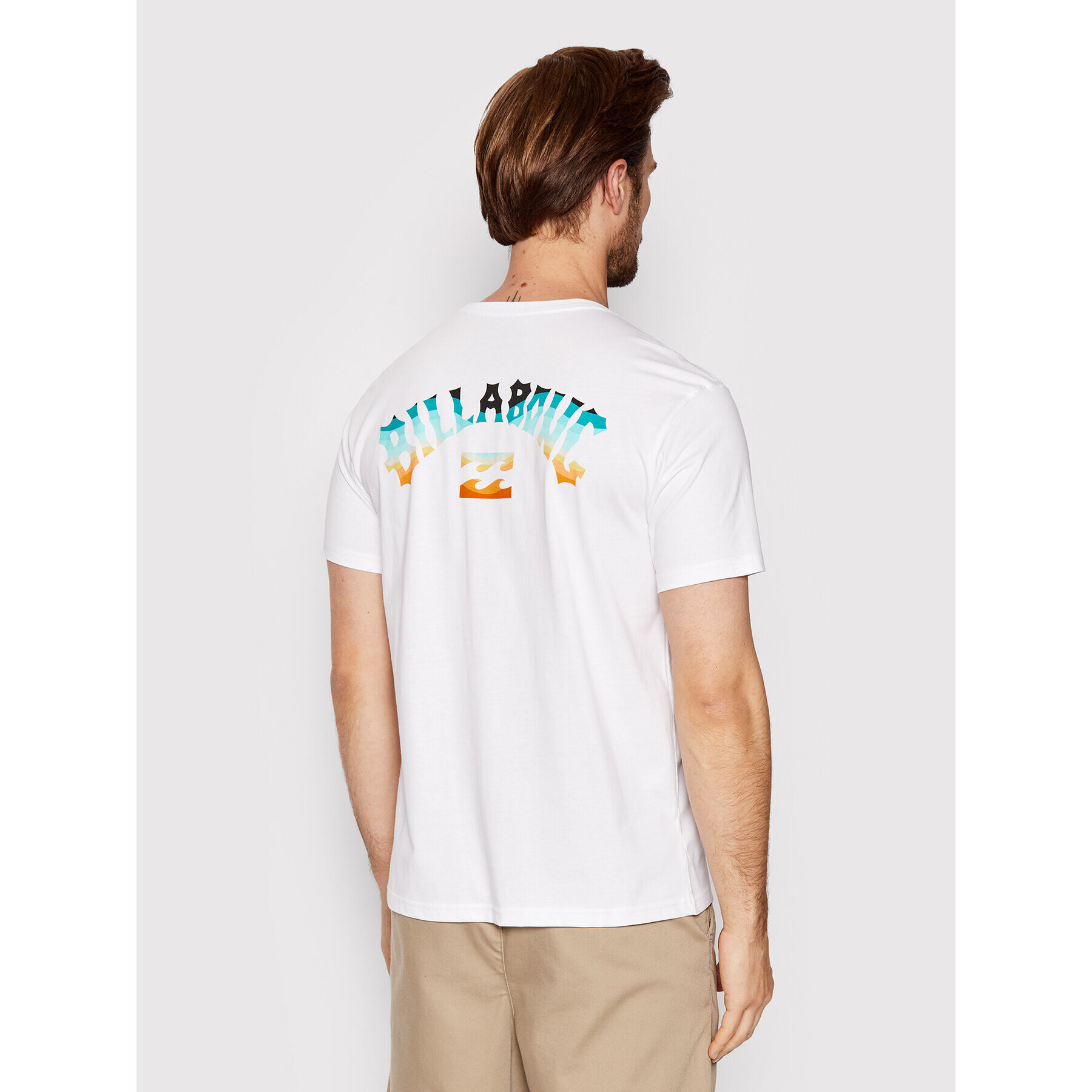 Billabong Тишърт Arch Fill C1SS10 BIP2 Бял Regular Fit - Pepit.bg