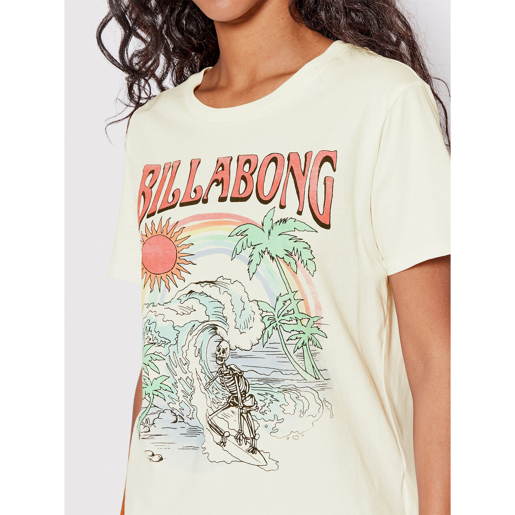 Billabong Тишърт Endless Session C3SS24 BIP2 Бежов Regular Fit - Pepit.bg