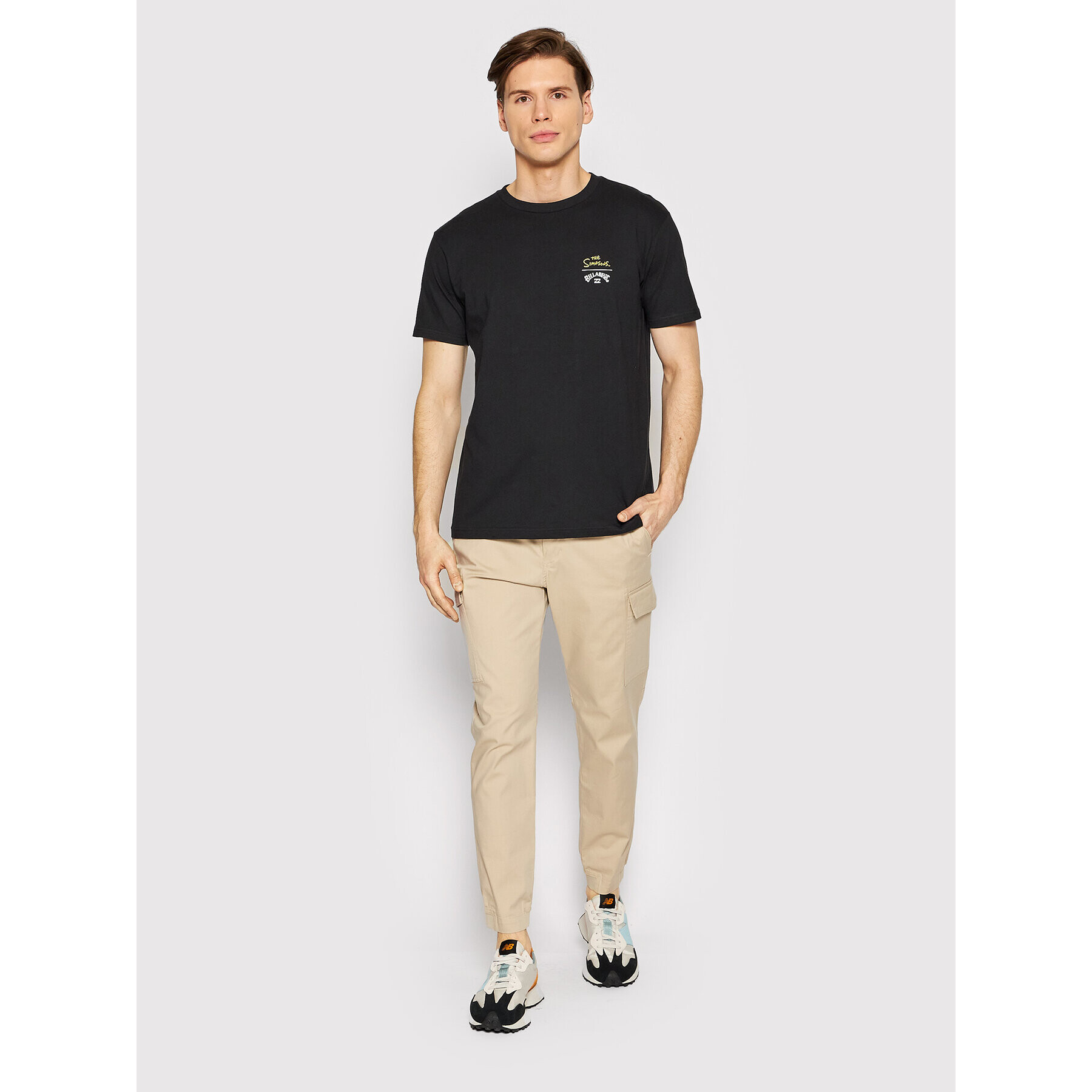 Billabong Тишърт SIMPSONS Family Couch C1SS79 BIP2 Черен Regular Fit - Pepit.bg