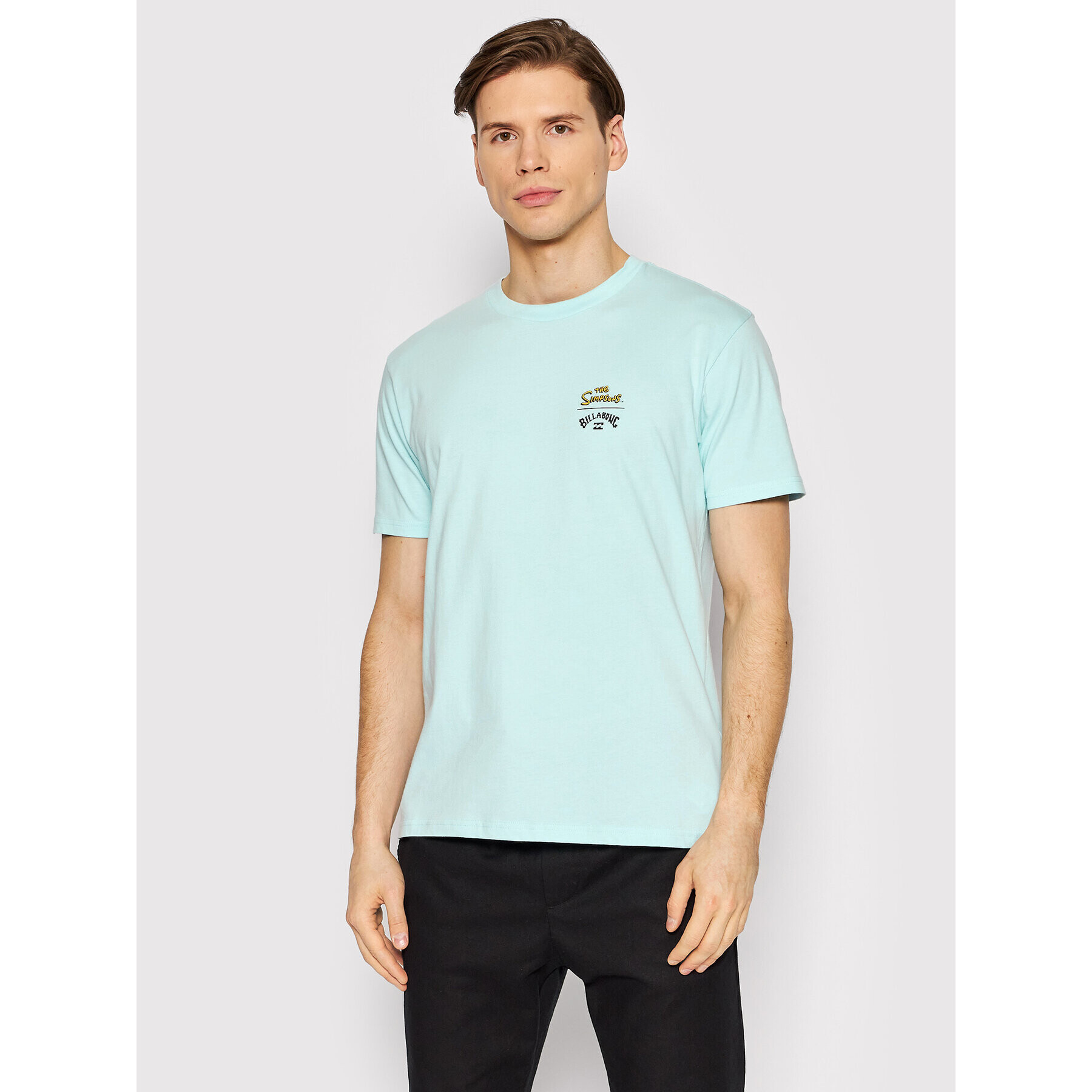 Billabong Тишърт SIMPSONS Family Couch C1SS79 BIP2 Син Regular Fit - Pepit.bg