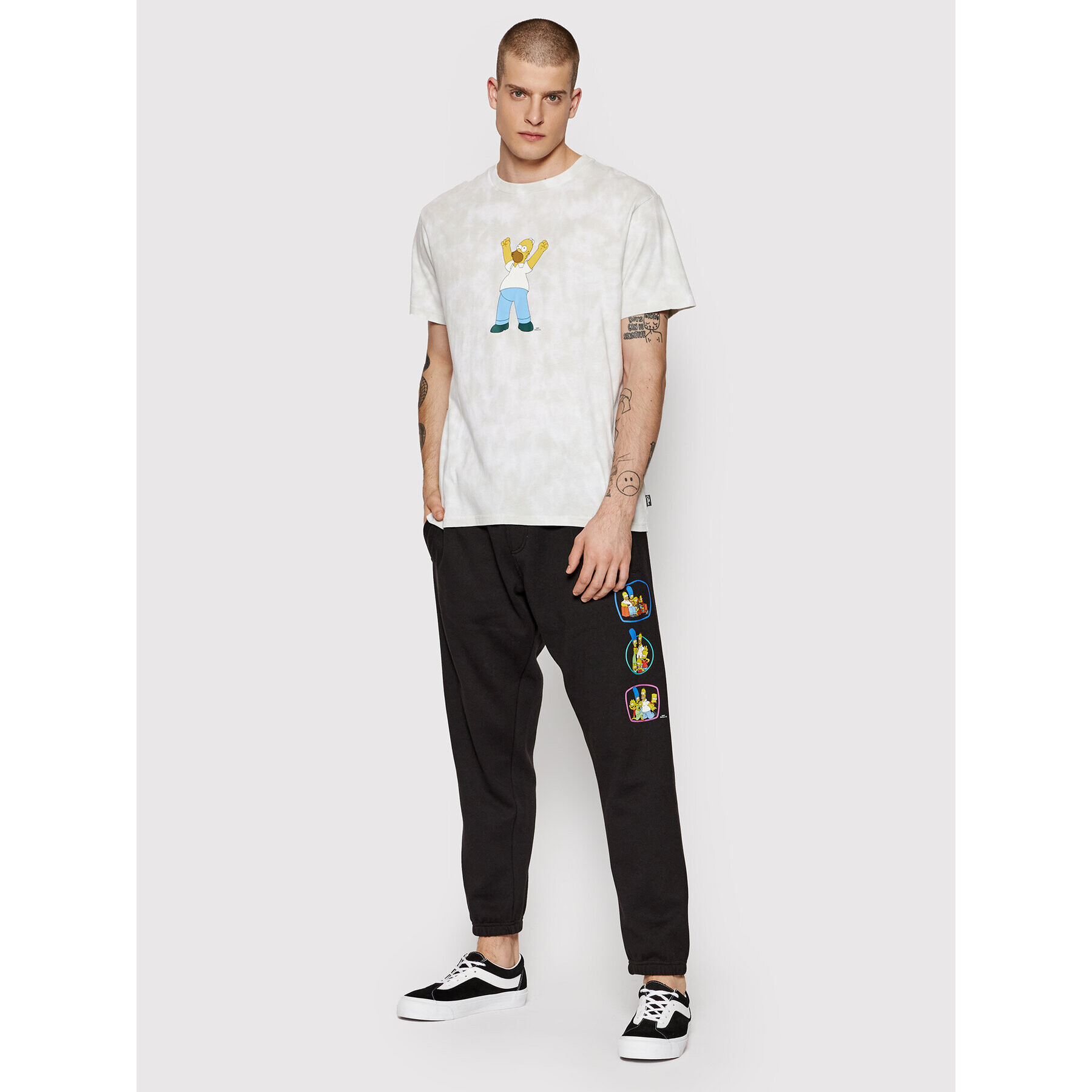 Billabong Тишърт SIMPSONS Homer A1SS37 Бежов Relaxed Fit - Pepit.bg