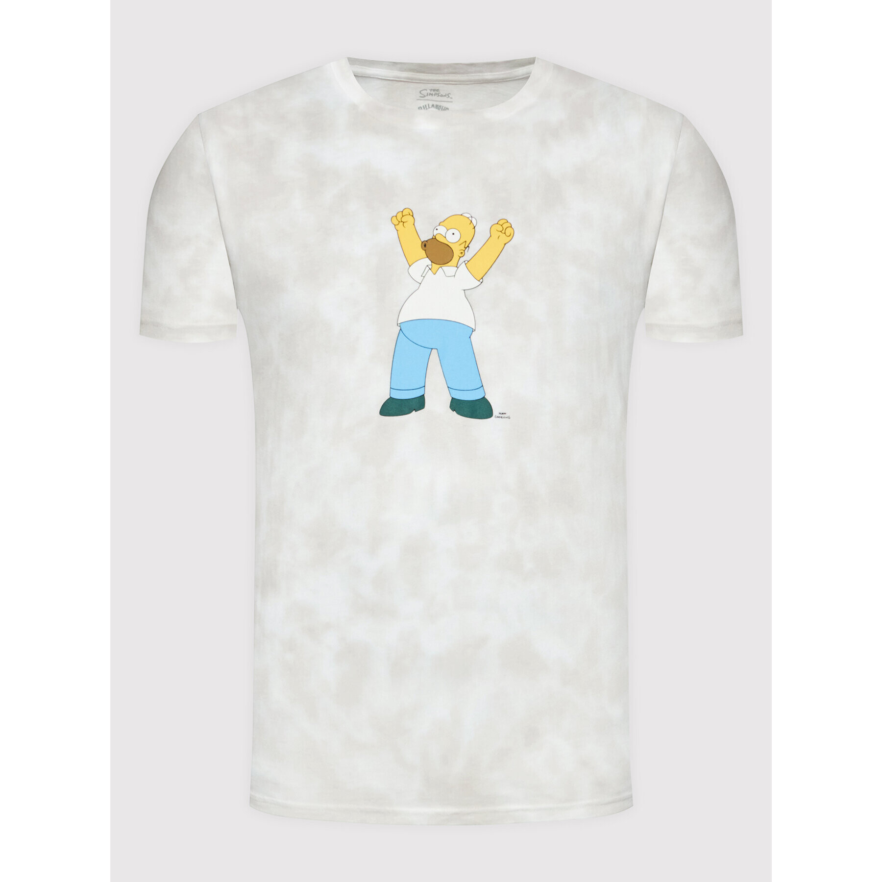 Billabong Тишърт SIMPSONS Homer A1SS37 Бежов Relaxed Fit - Pepit.bg