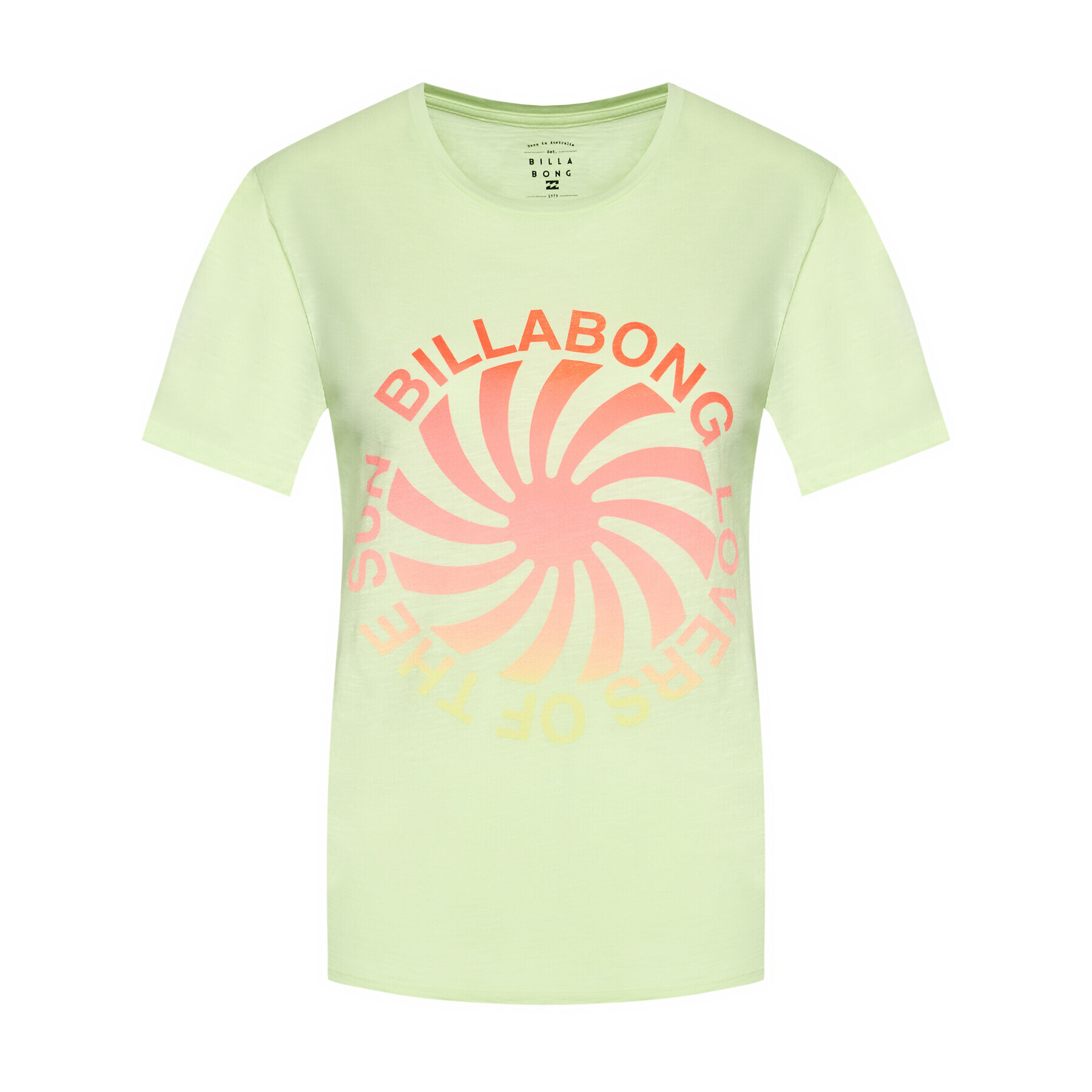 Billabong Тишърт Surfadelic Boy W3SS38 BIP1 Зелен Regular Fit - Pepit.bg