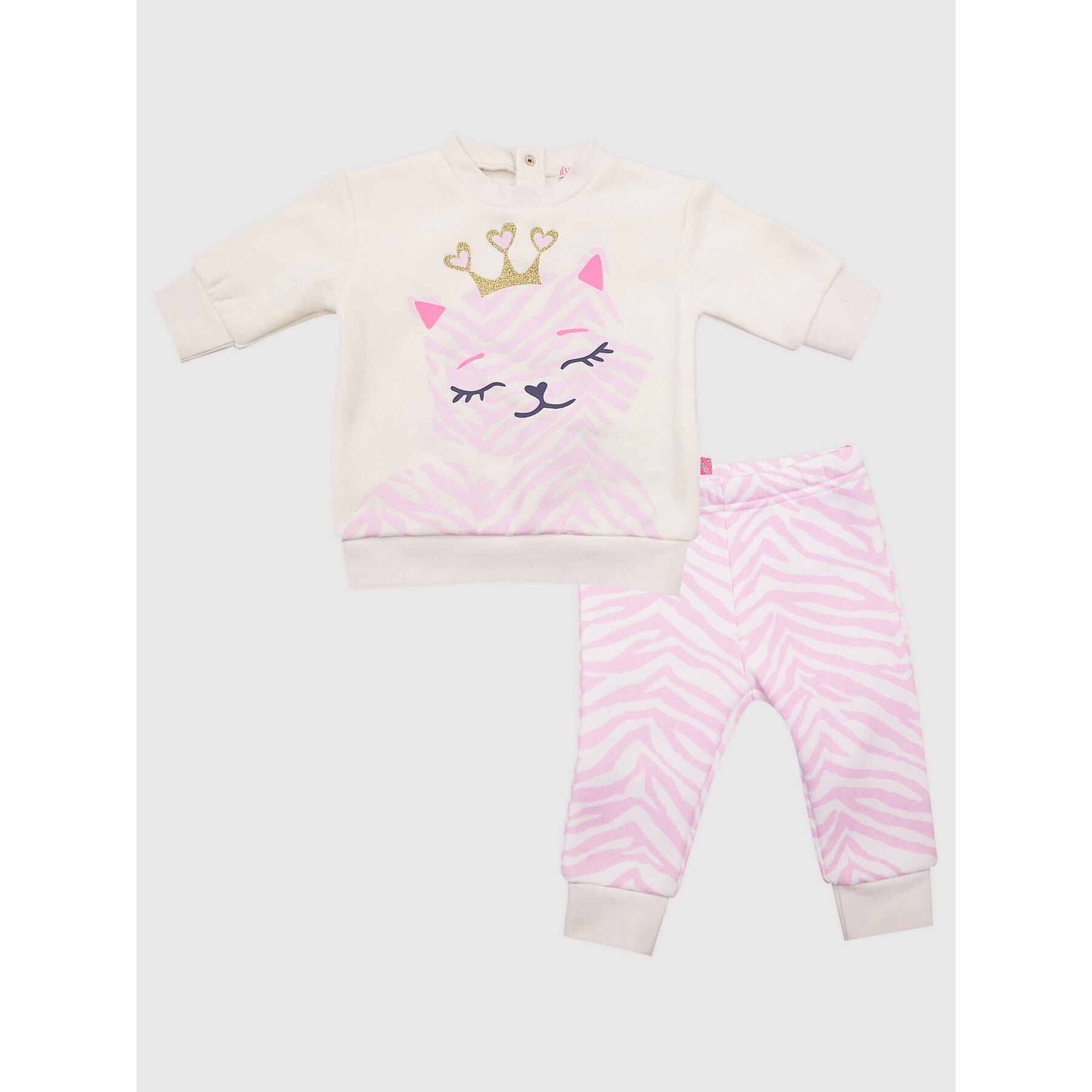 Billieblush Анцуг U08102 M Бял Regular Fit - Pepit.bg