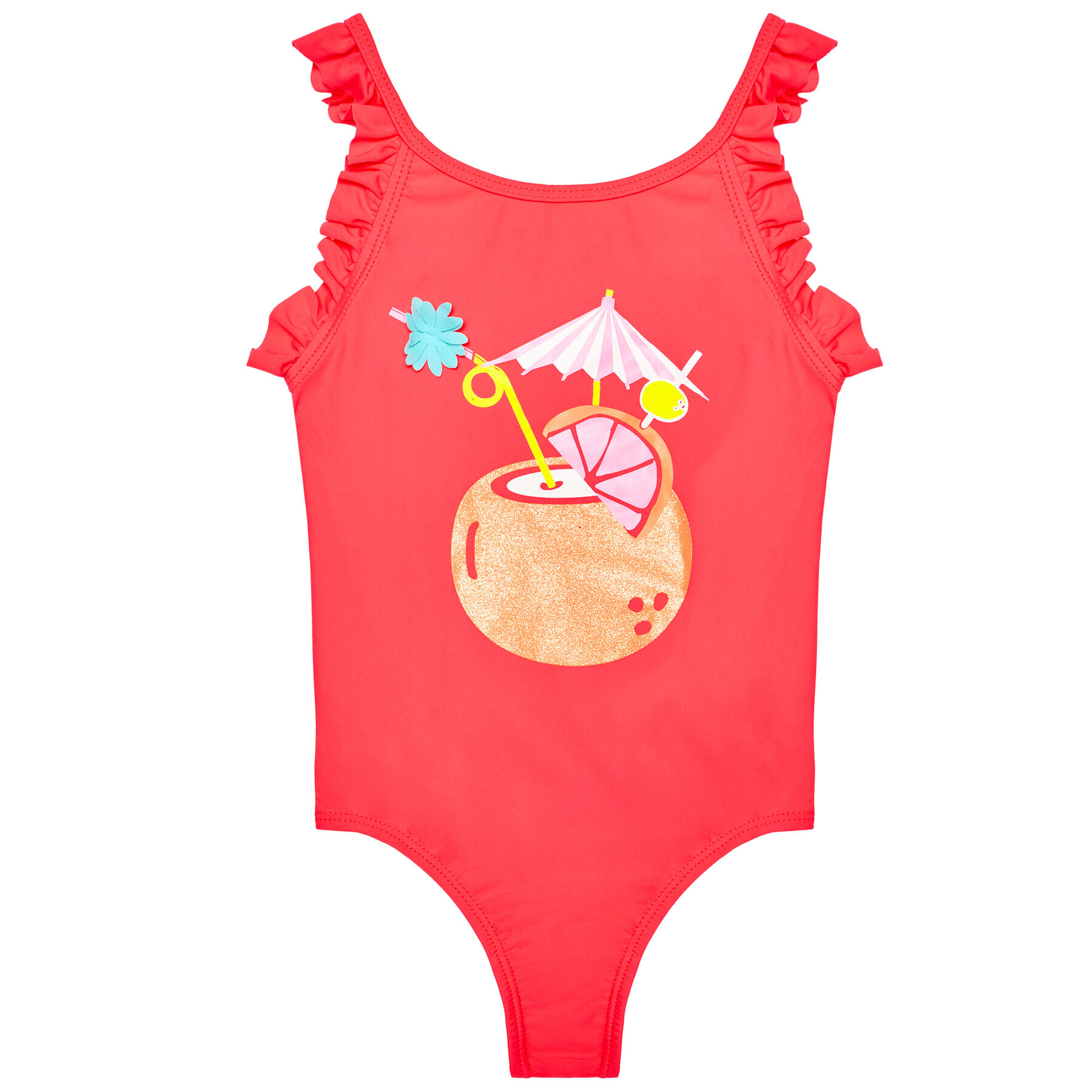 Billieblush Бански костюм U10388 Розов - Pepit.bg
