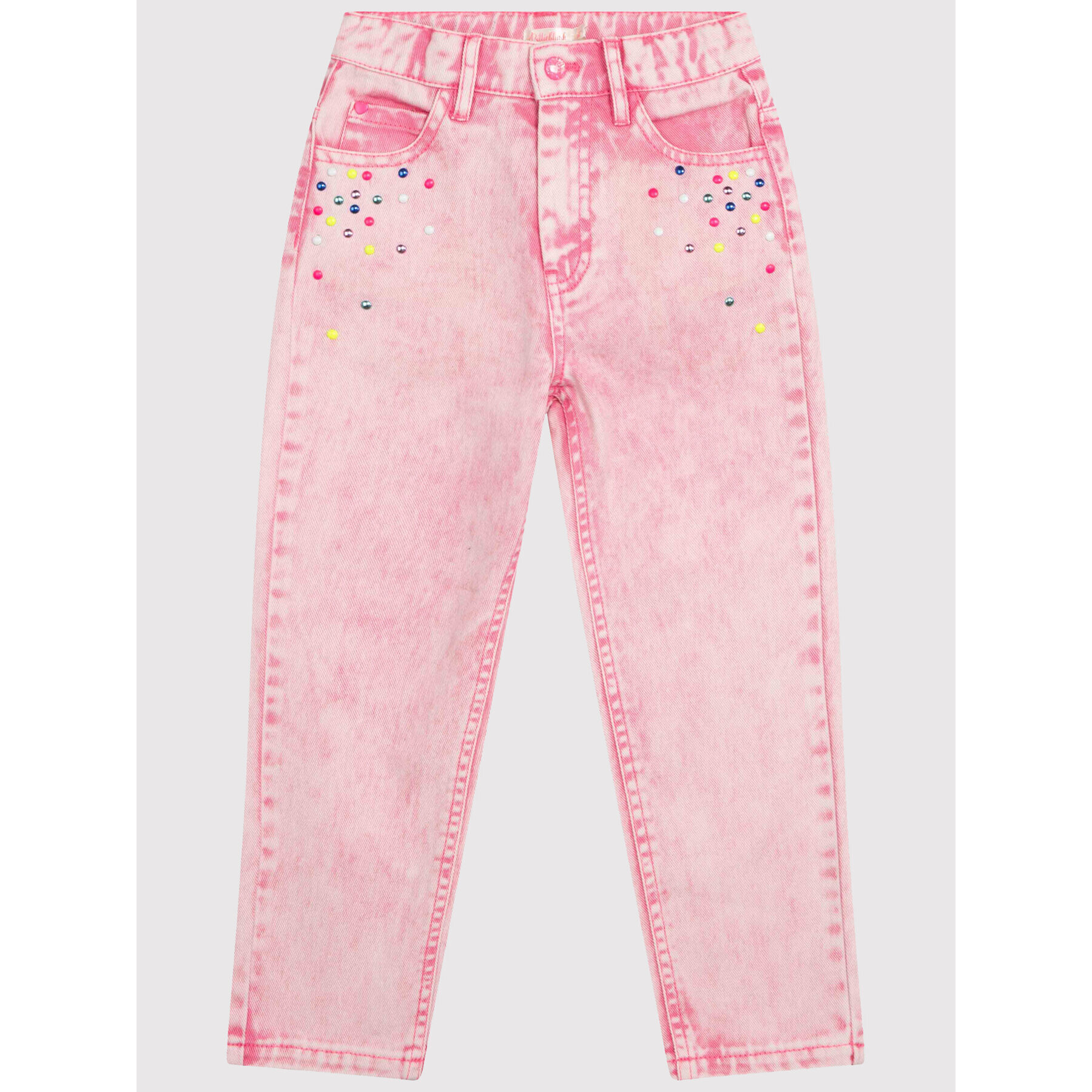 Billieblush Дънки U14612 Розов Regular Fit - Pepit.bg