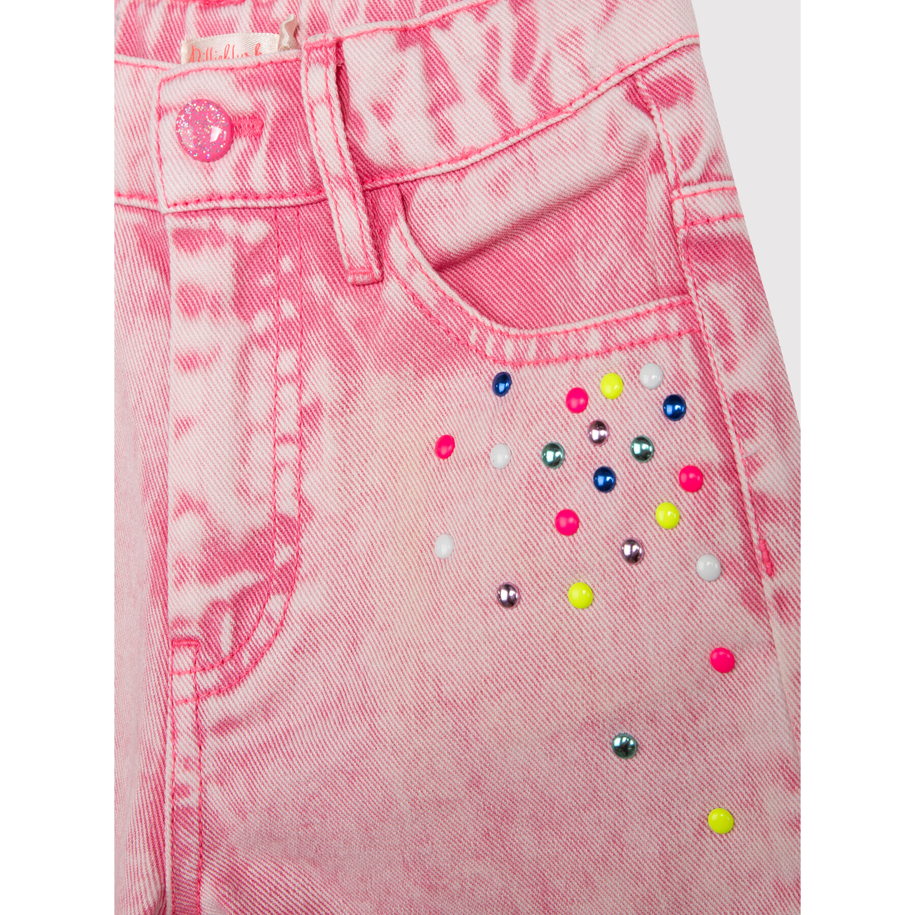 Billieblush Дънки U14612 Розов Regular Fit - Pepit.bg