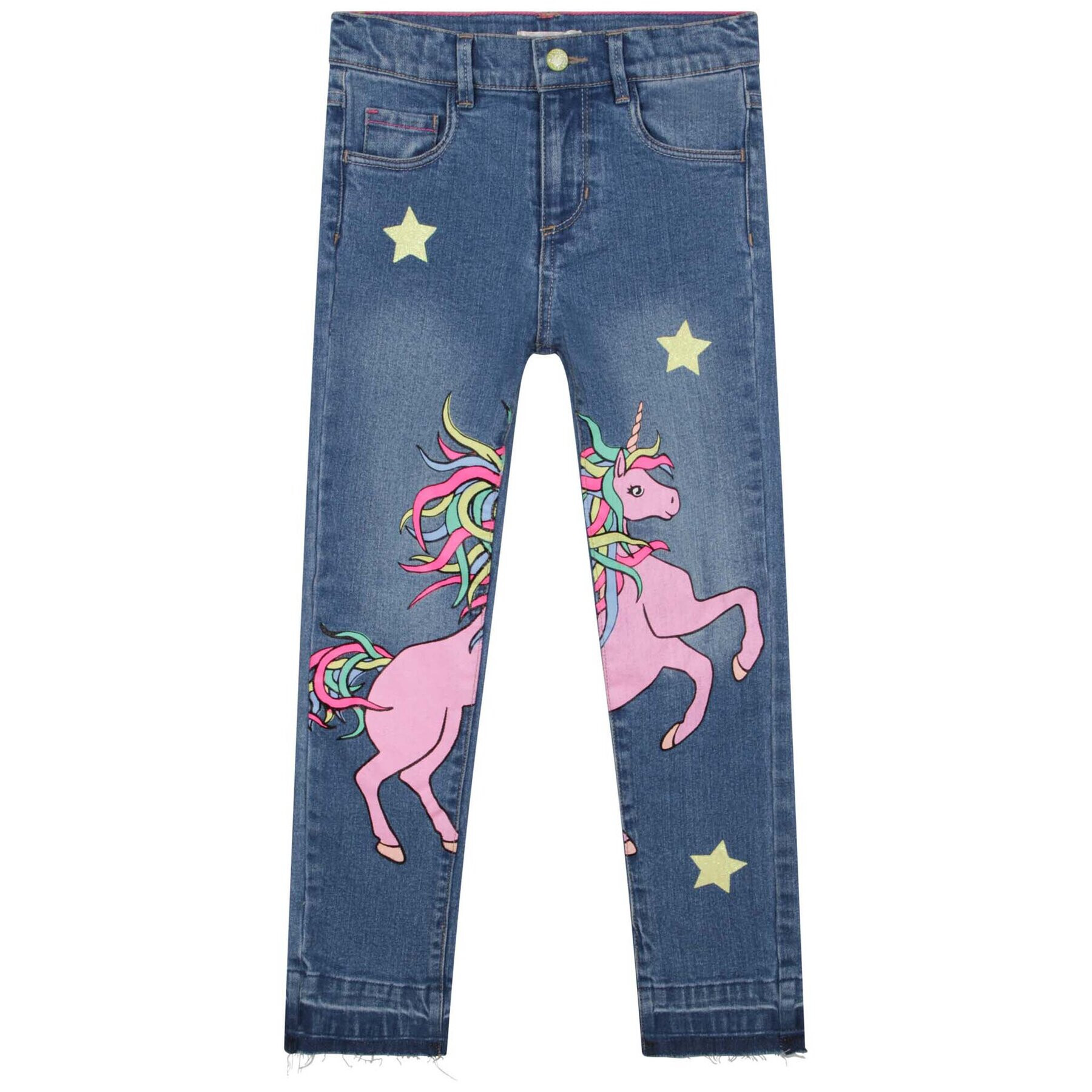 Billieblush Дънки U14659 Бежов Regular Fit - Pepit.bg