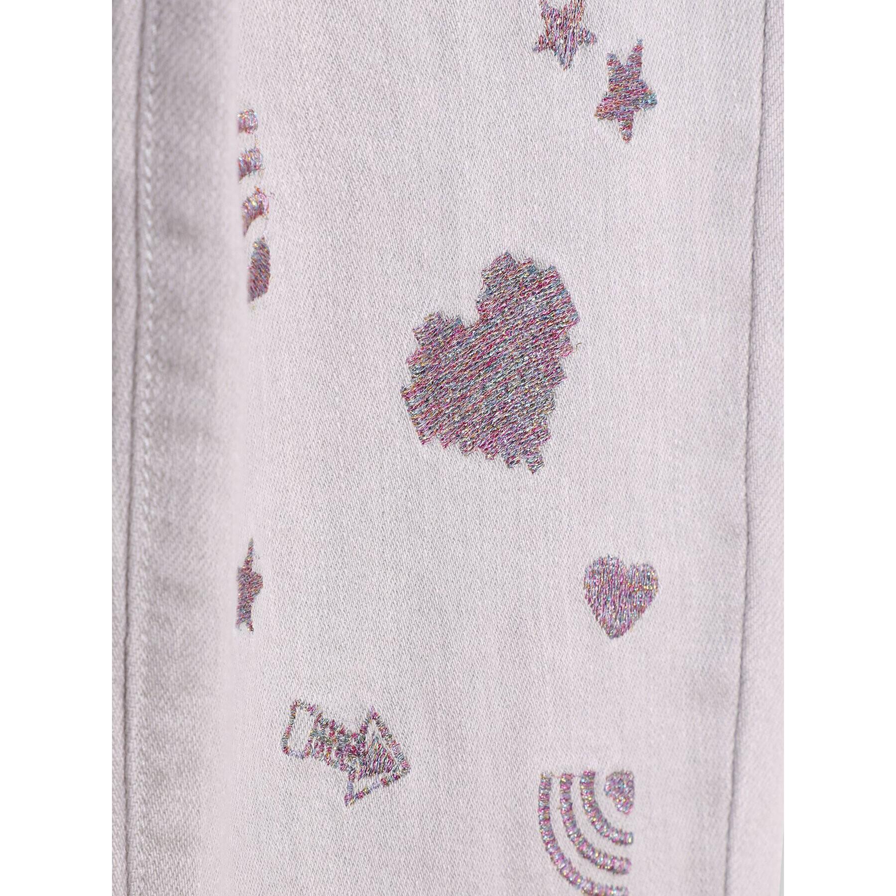 Billieblush Дънки U14680 Сив Mom Fit - Pepit.bg