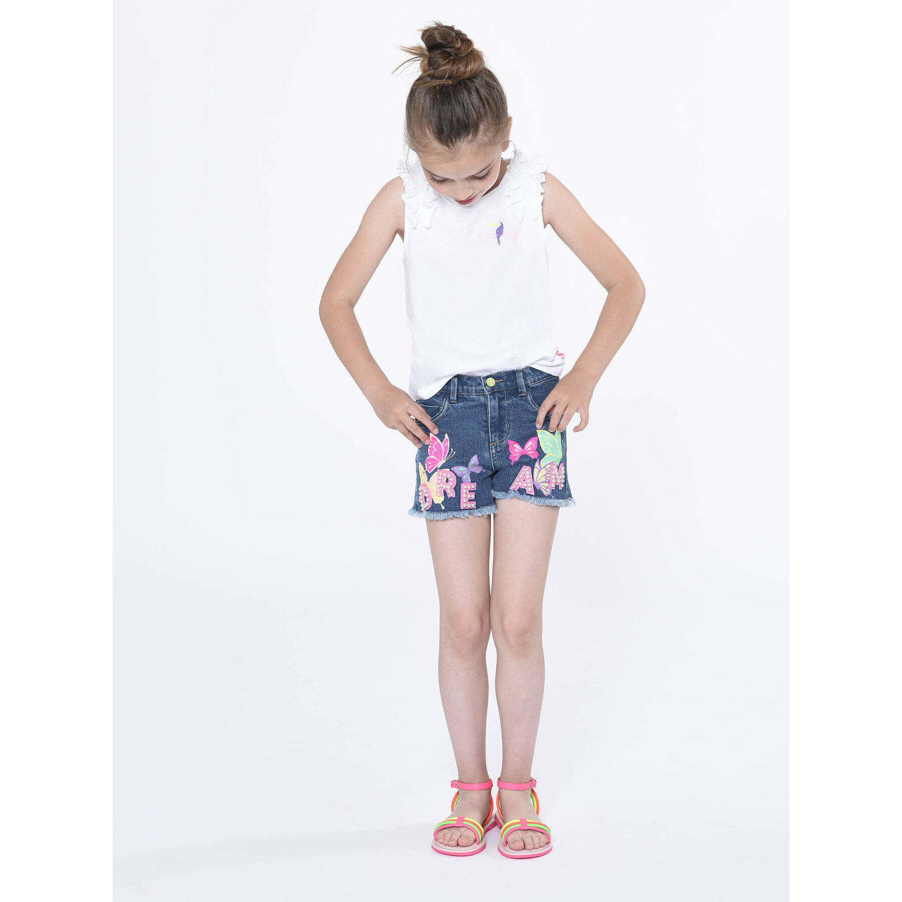 Billieblush Дънкови шорти U14644 Син Regular Fit - Pepit.bg