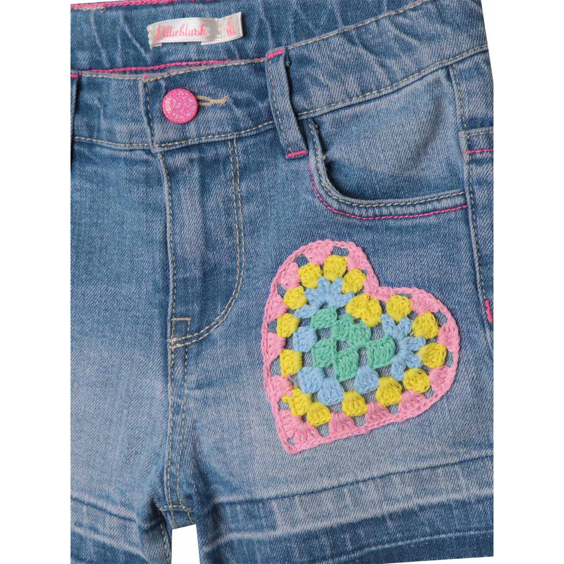 Billieblush Дънкови шорти U14647 Бежов Regular Fit - Pepit.bg