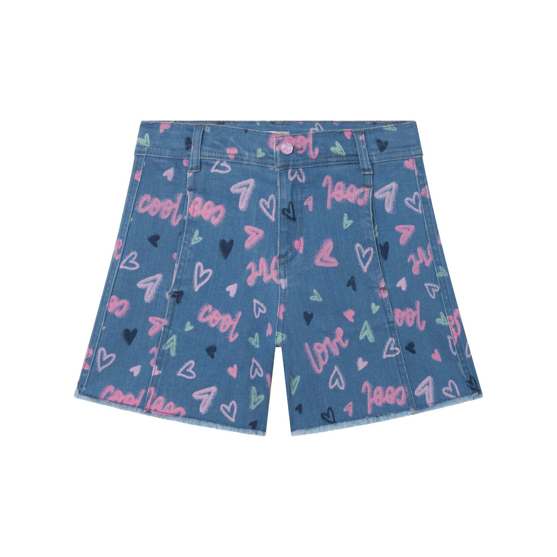 Billieblush Дънкови шорти U14663 Бежов Regular Fit - Pepit.bg