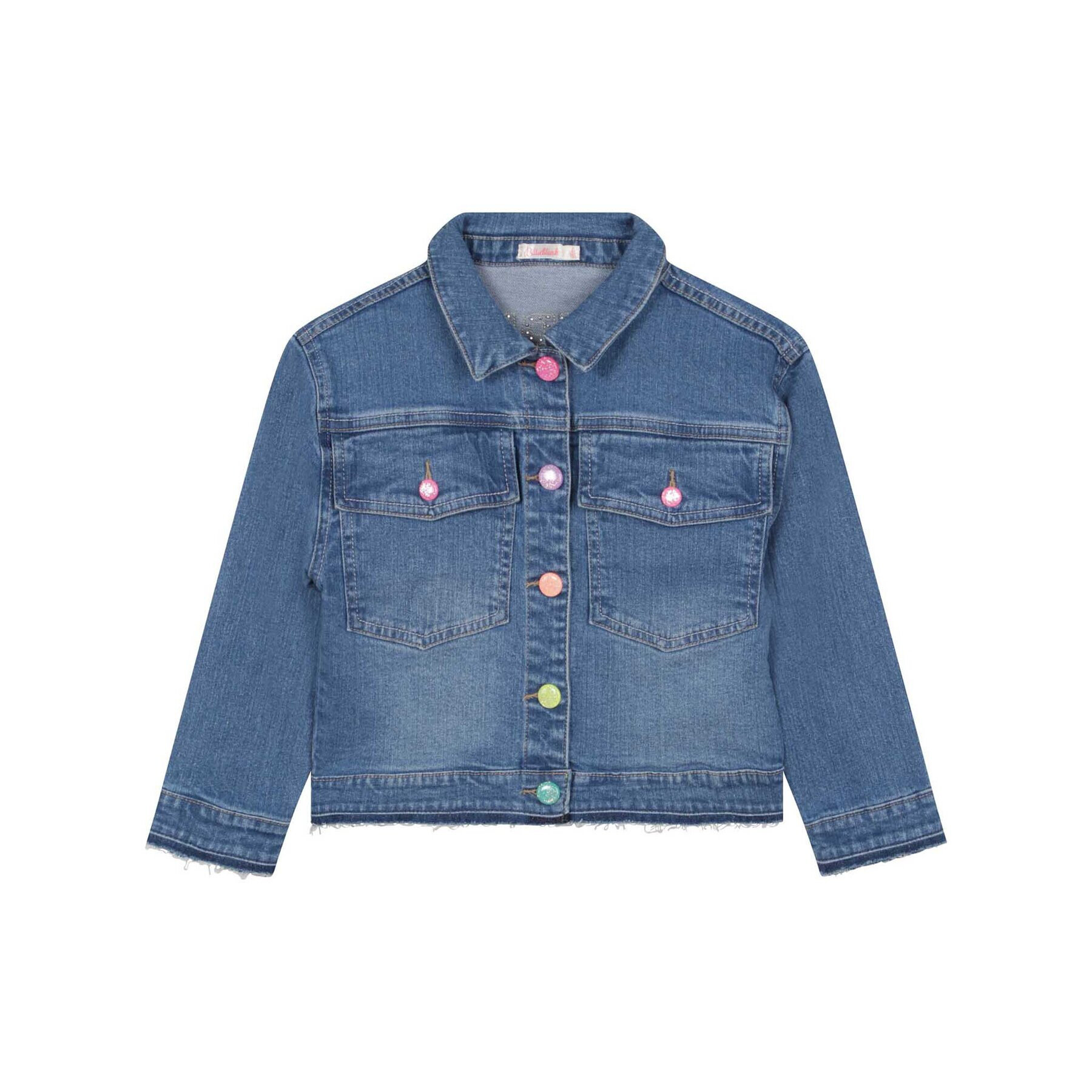 Billieblush Дънково яке U16348 Бежов Regular Fit - Pepit.bg