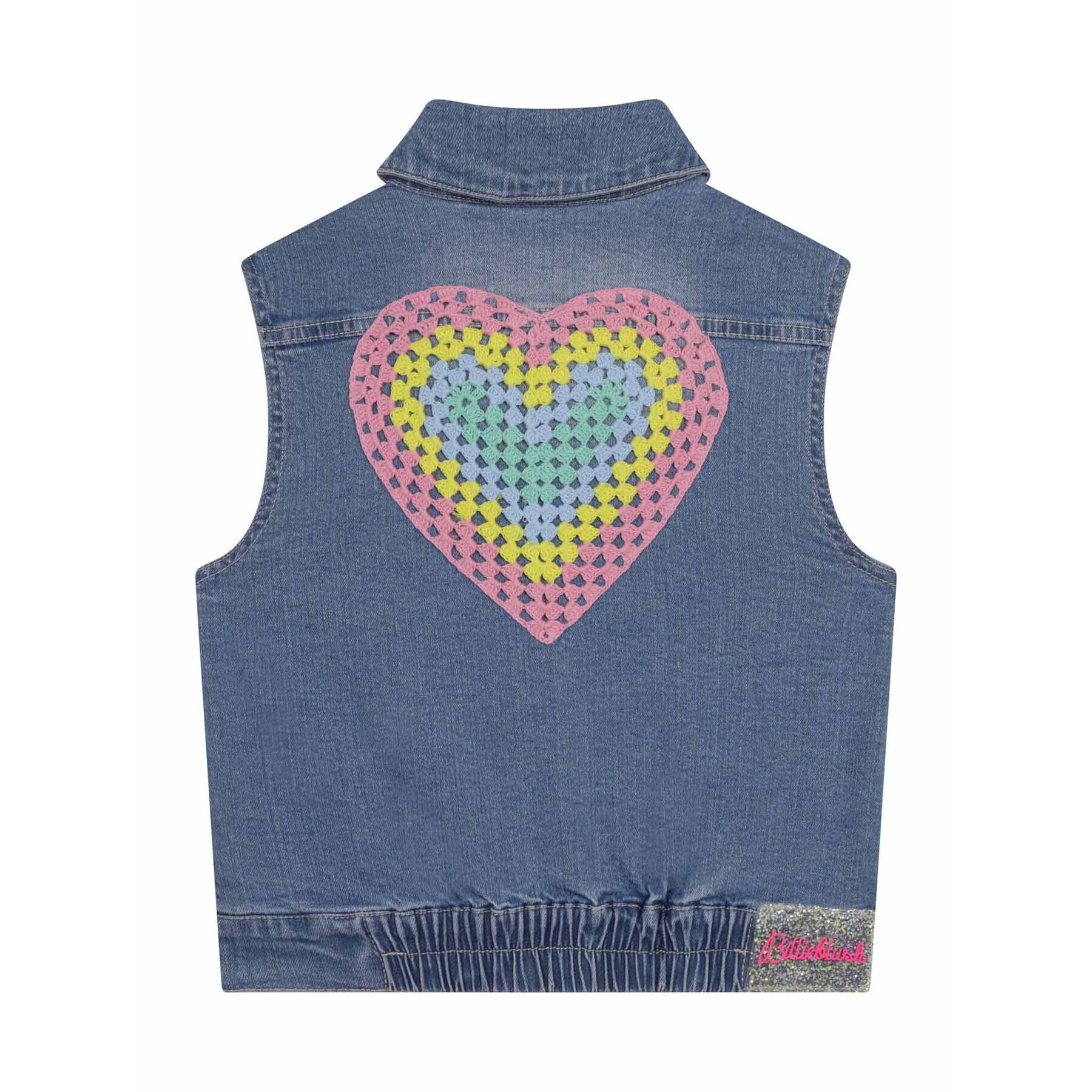 Billieblush Дънково яке U16359 Бежов Regular Fit - Pepit.bg