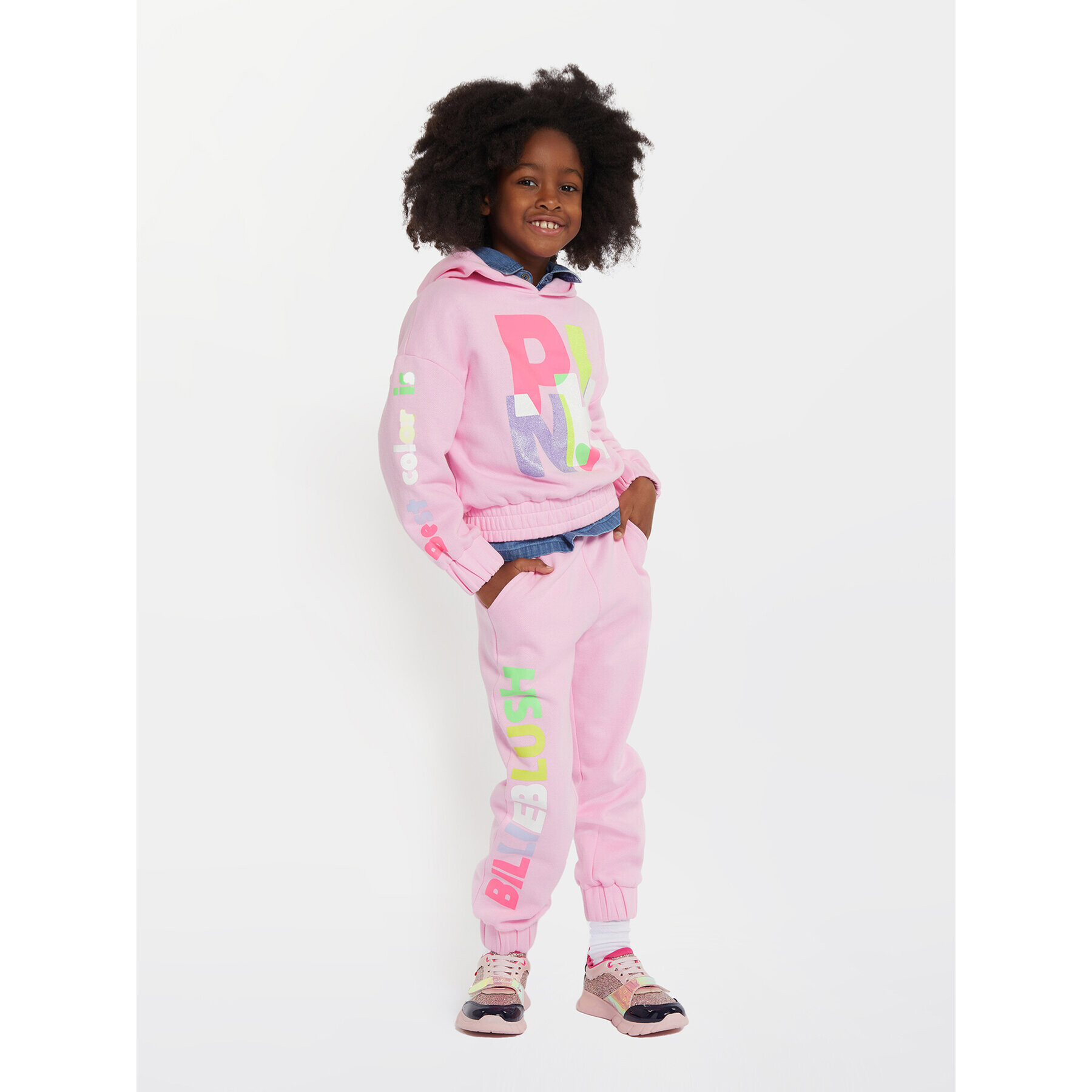 Billieblush Долнище анцуг U14699 Розов Regular Fit - Pepit.bg