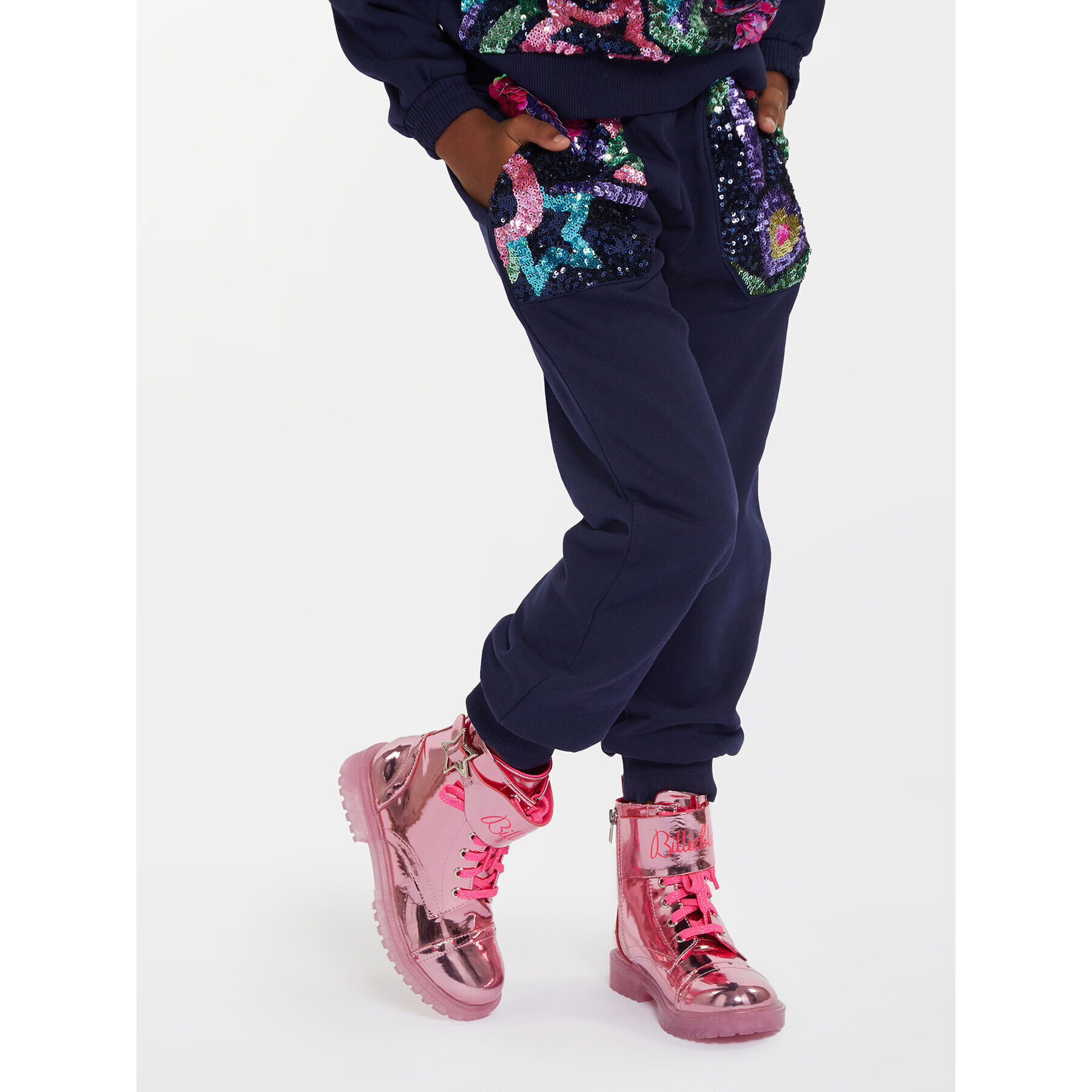 Billieblush Долнище анцуг U14700 Тъмносин Regular Fit - Pepit.bg