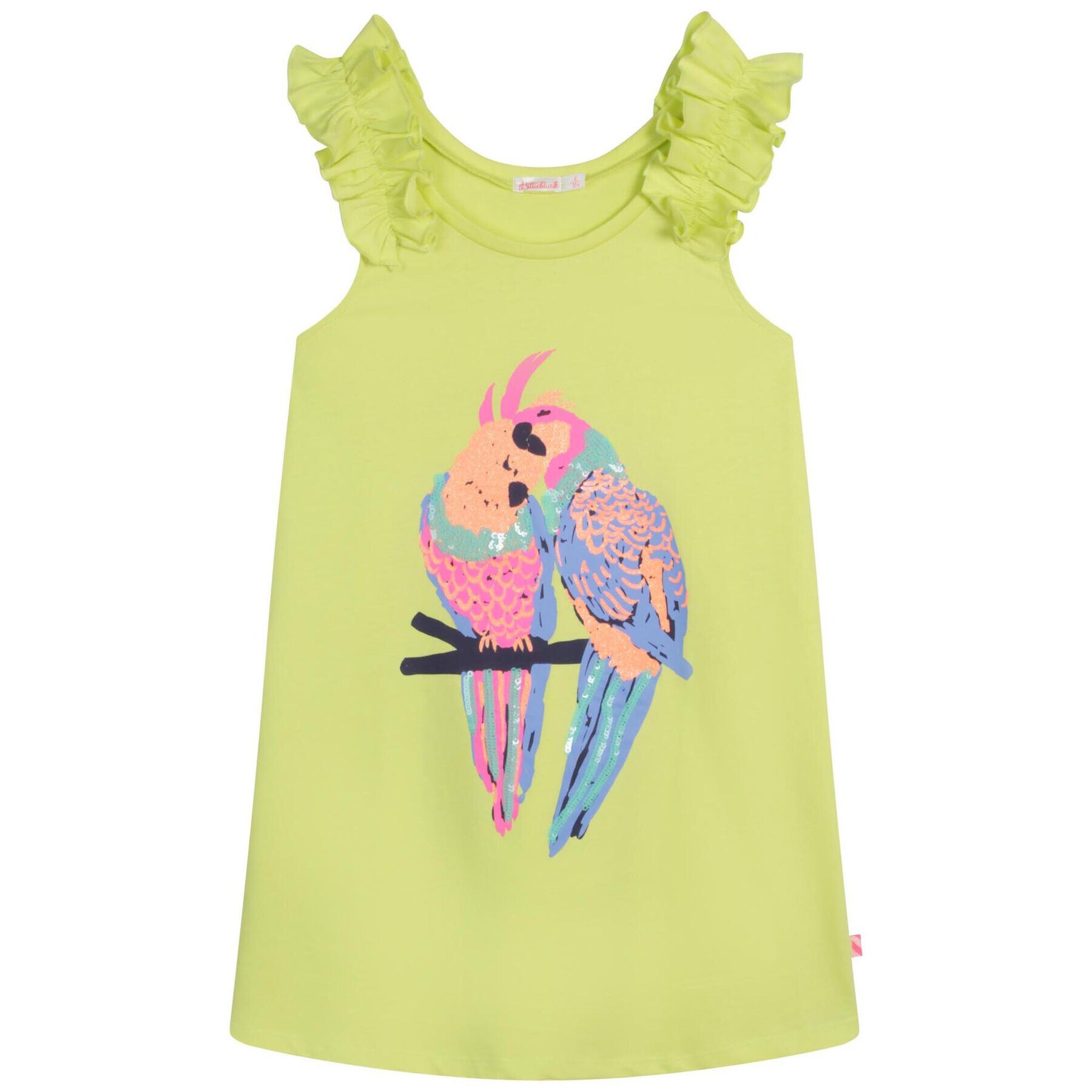 Billieblush Ежедневна рокля U12797 Жълт Regular Fit - Pepit.bg