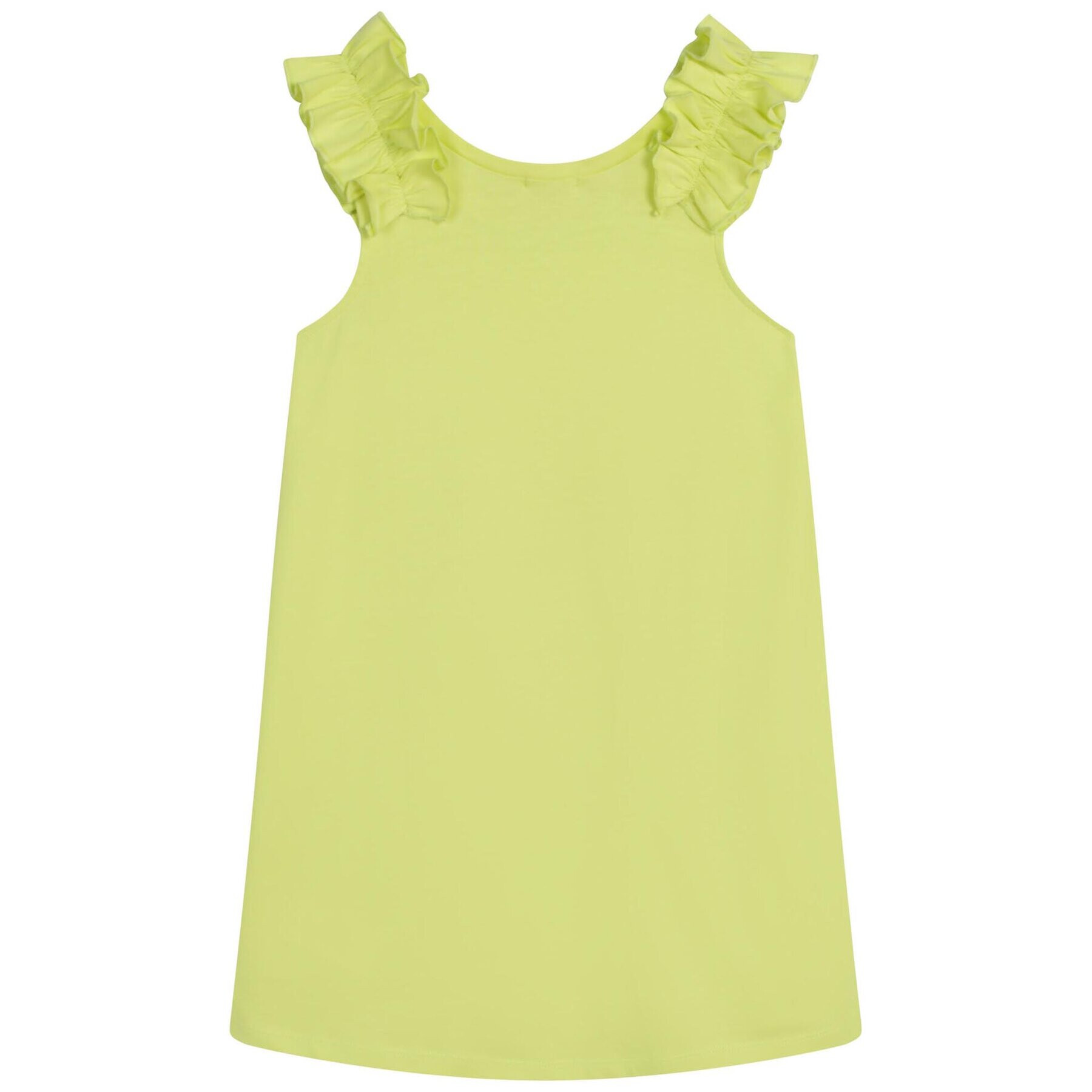 Billieblush Ежедневна рокля U12797 Жълт Regular Fit - Pepit.bg