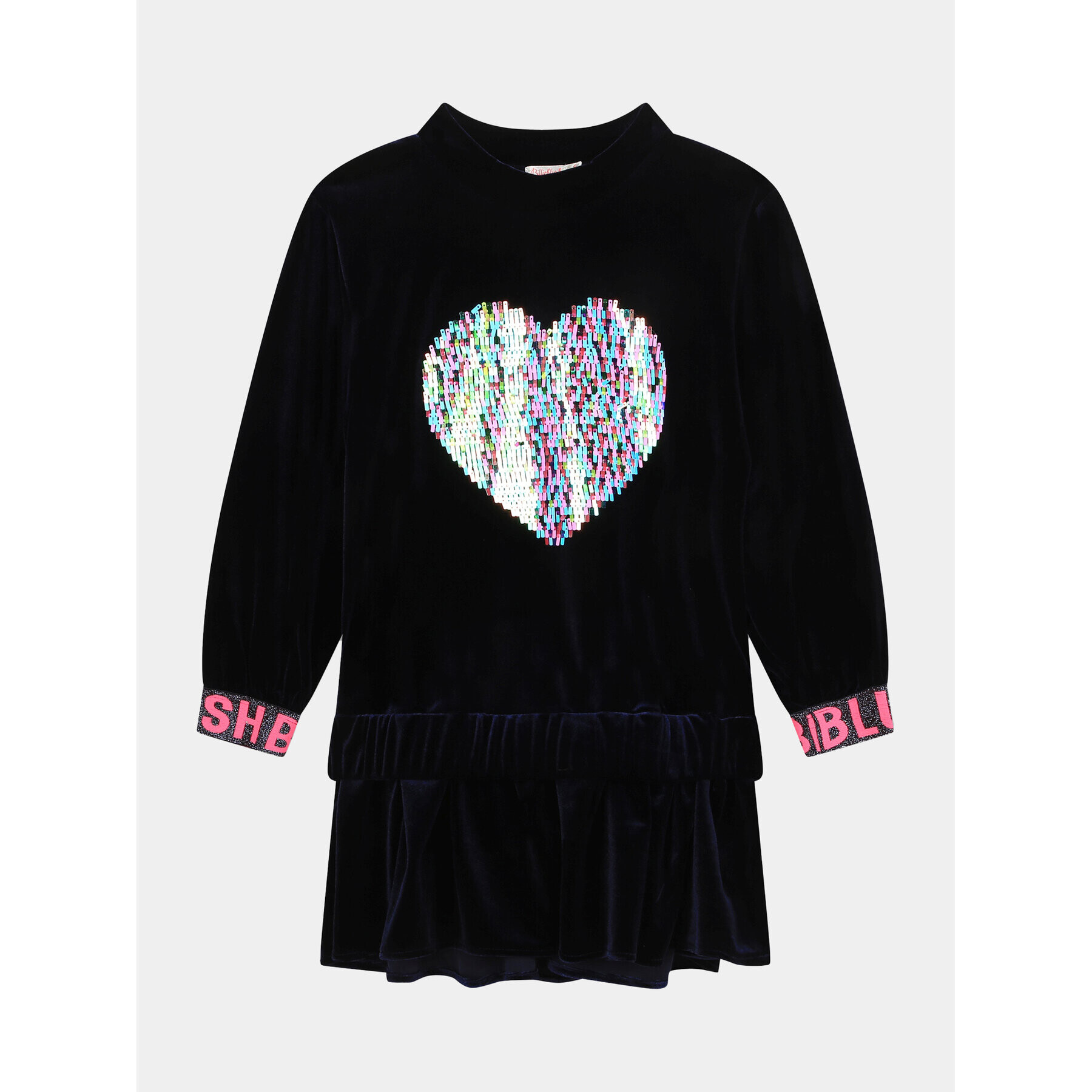 Billieblush Ежедневна рокля U12852 Тъмносин Regular Fit - Pepit.bg