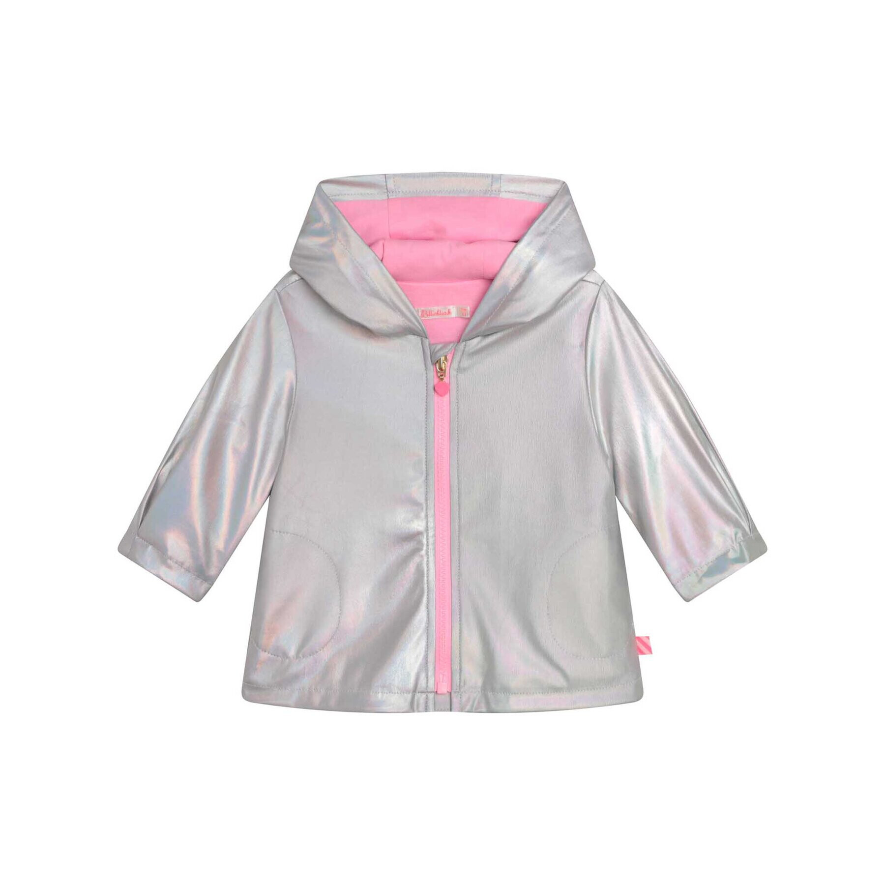 Billieblush Яке за дъжд U16353 Сив Regular Fit - Pepit.bg