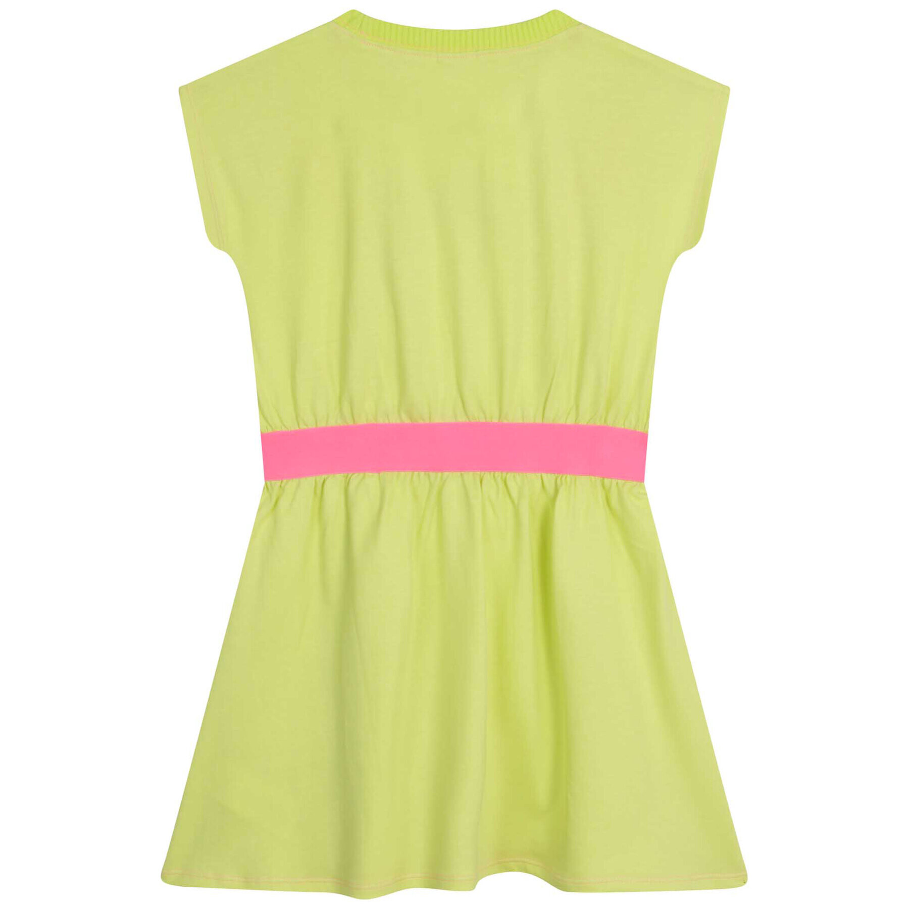 Billieblush Плетена рокля U12807 Жълт Regular Fit - Pepit.bg
