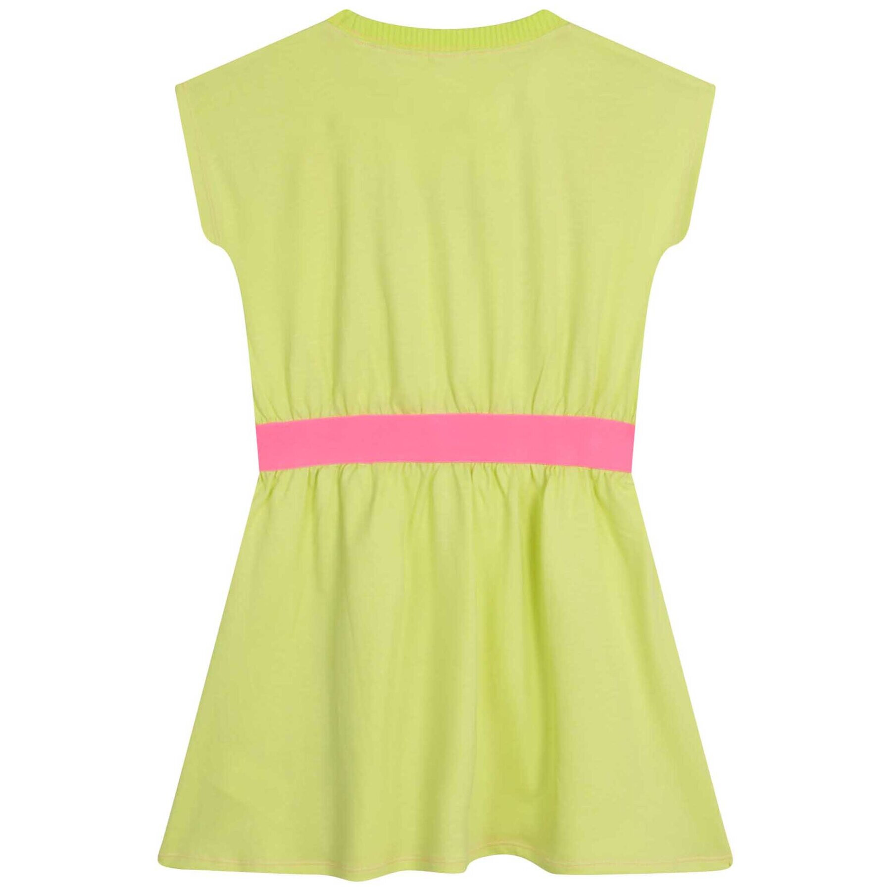 Billieblush Плетена рокля U12807 Жълт Regular Fit - Pepit.bg