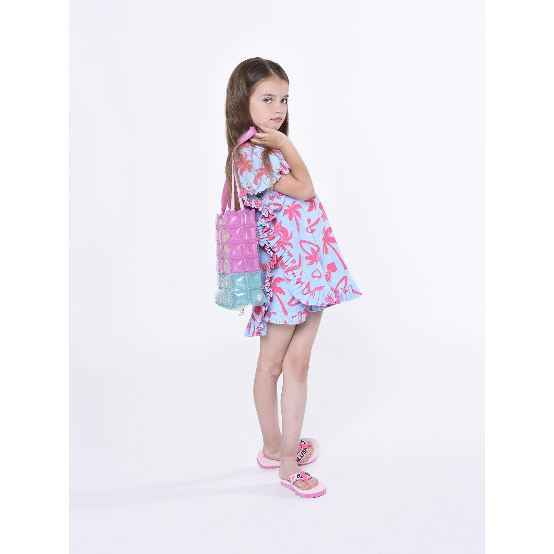 Billieblush Пончо U12828 Син Regular Fit - Pepit.bg