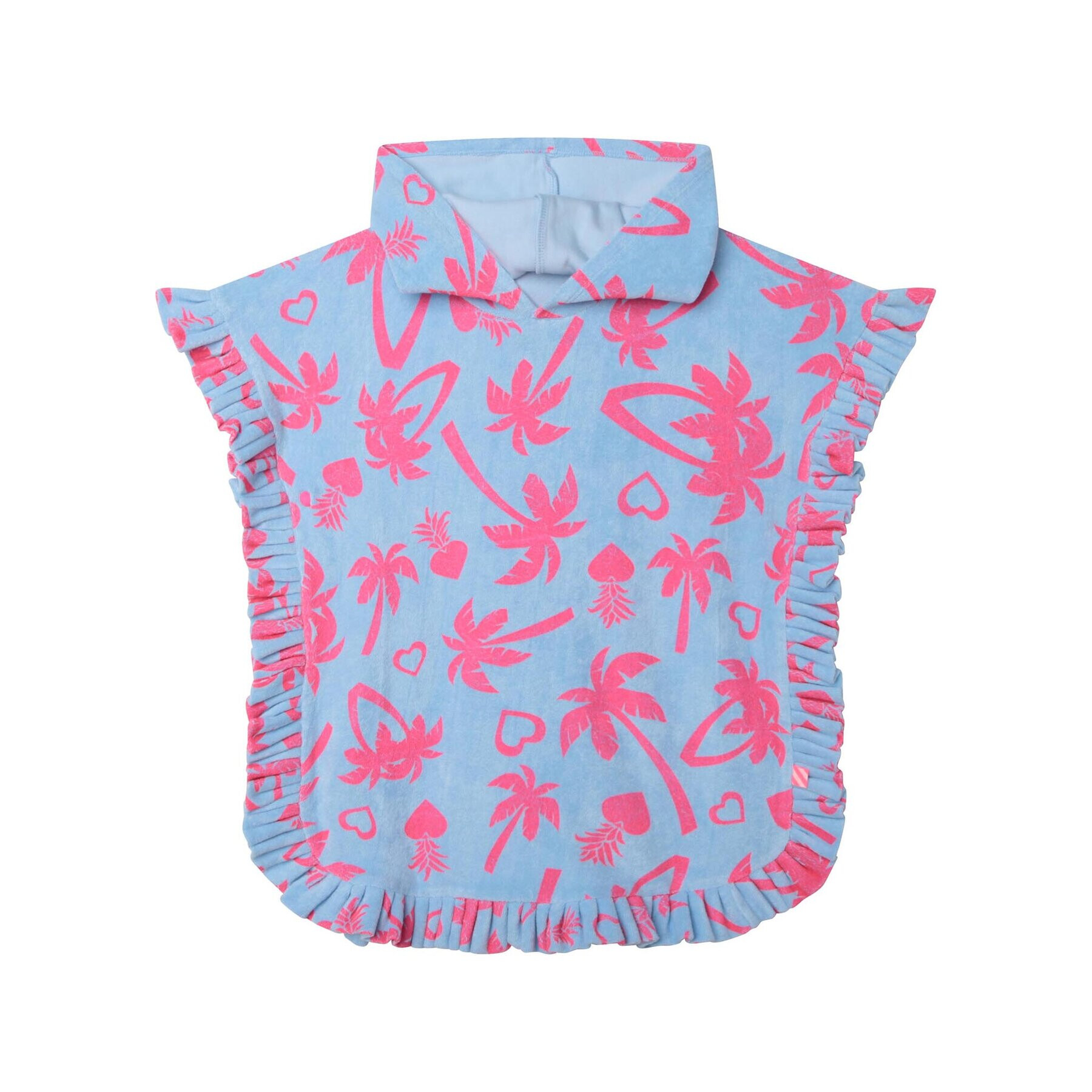 Billieblush Пончо U12828 Син Regular Fit - Pepit.bg