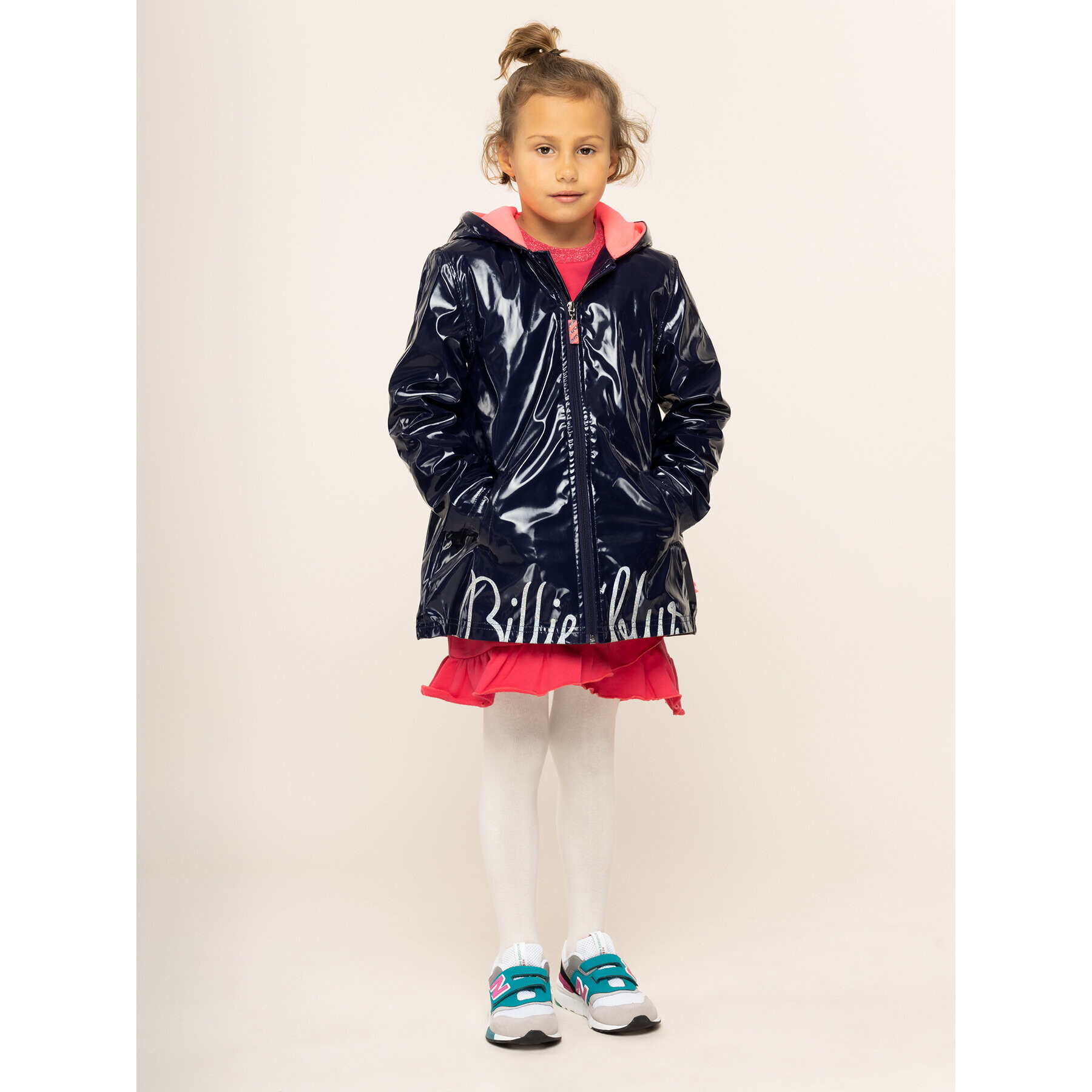 Billieblush Преходно яке U16235 Тъмносин Regular Fit - Pepit.bg