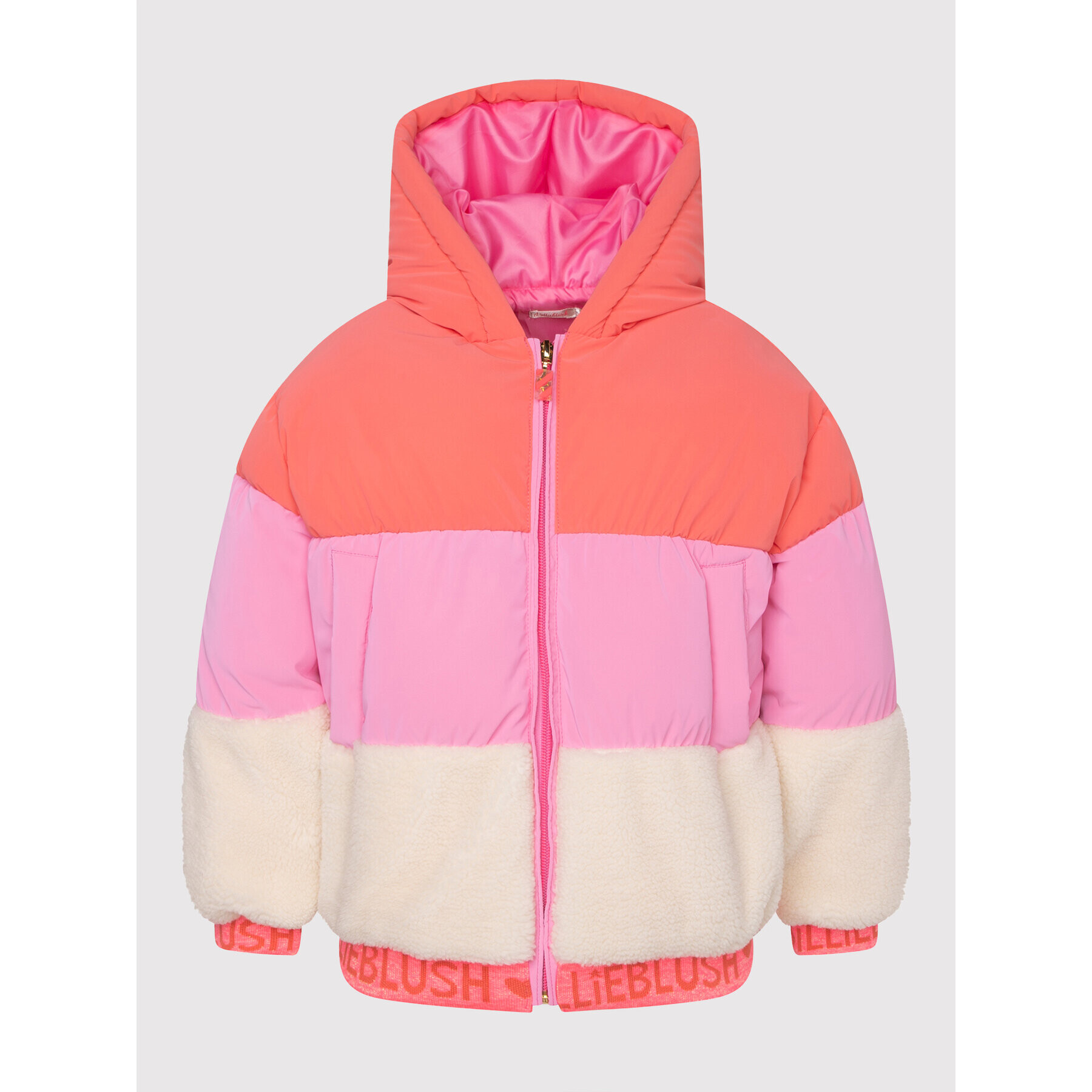 Billieblush Пухено яке U16336 Цветен Regular Fit - Pepit.bg
