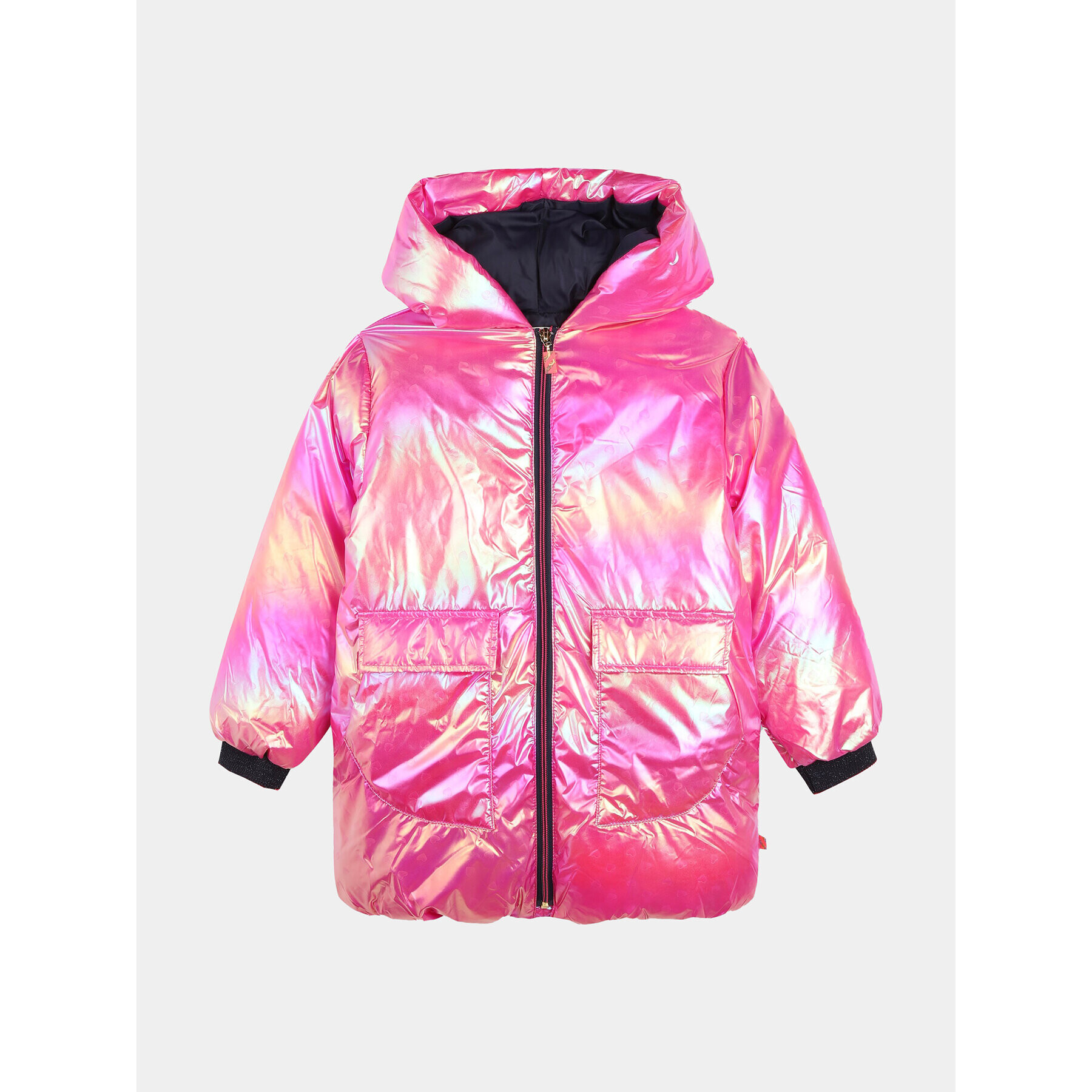 Billieblush Пухено яке U16363 Розов Regular Fit - Pepit.bg