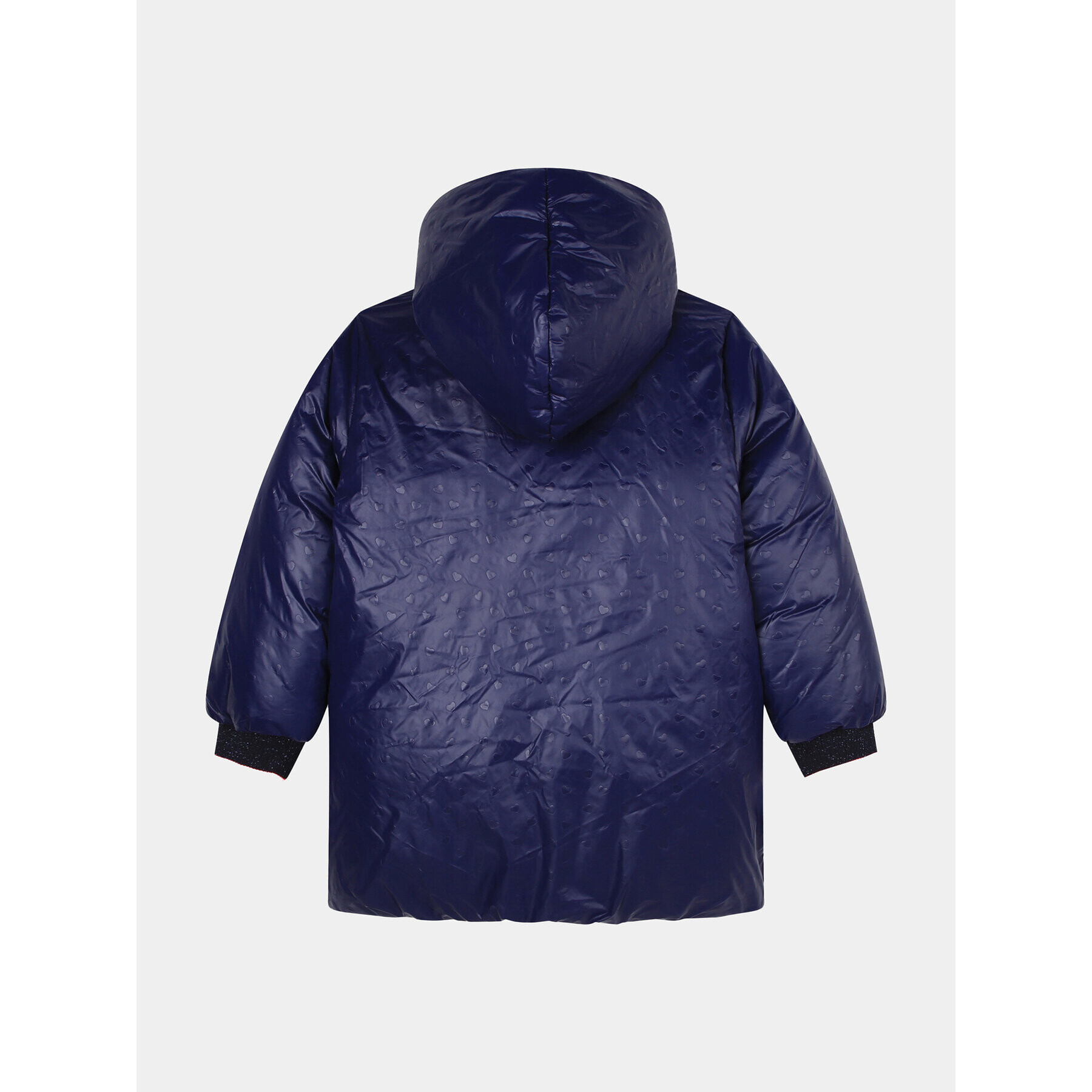 Billieblush Пухено яке U16363 Тъмносин Regular Fit - Pepit.bg