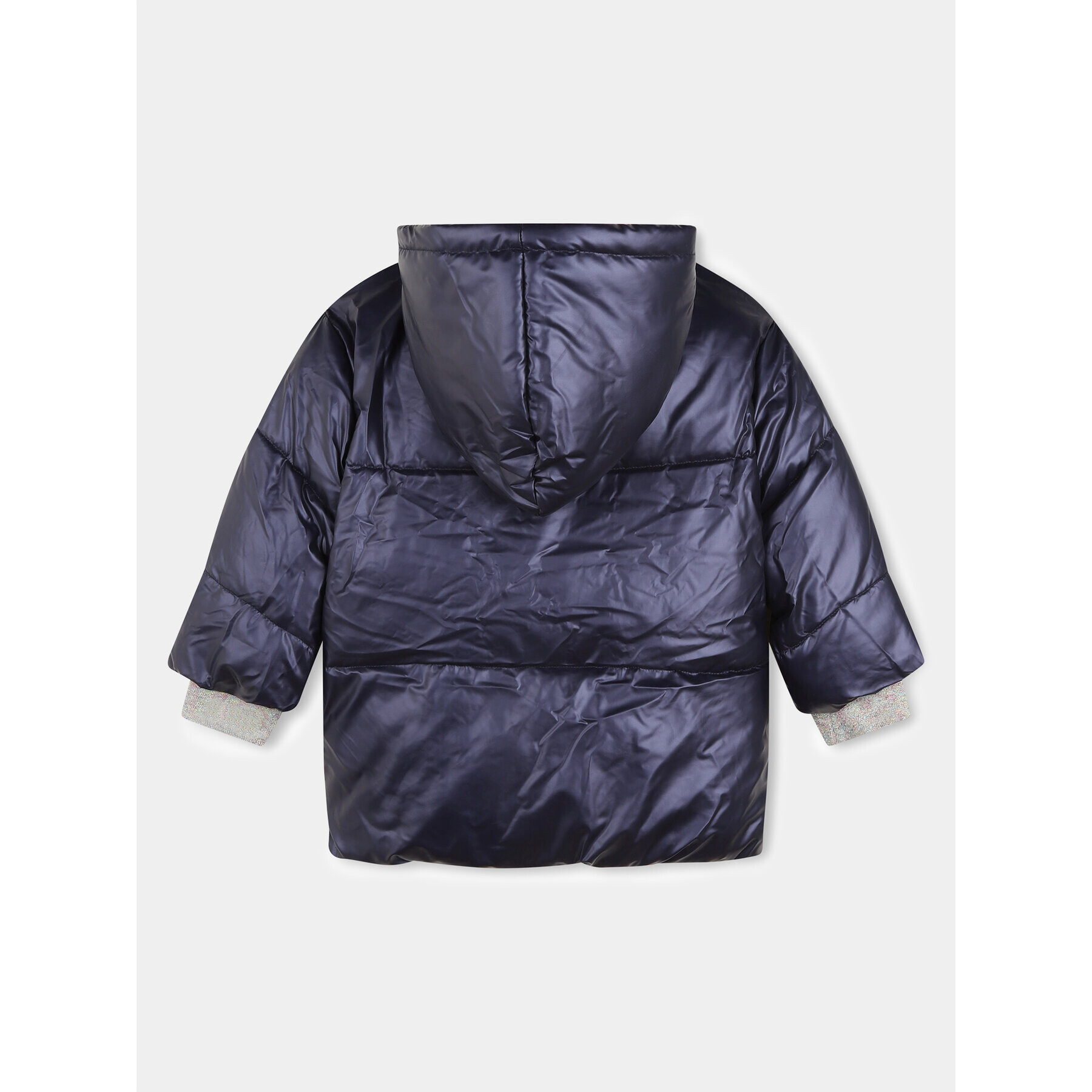 Billieblush Пухено яке U16366 Тъмносин Regular Fit - Pepit.bg