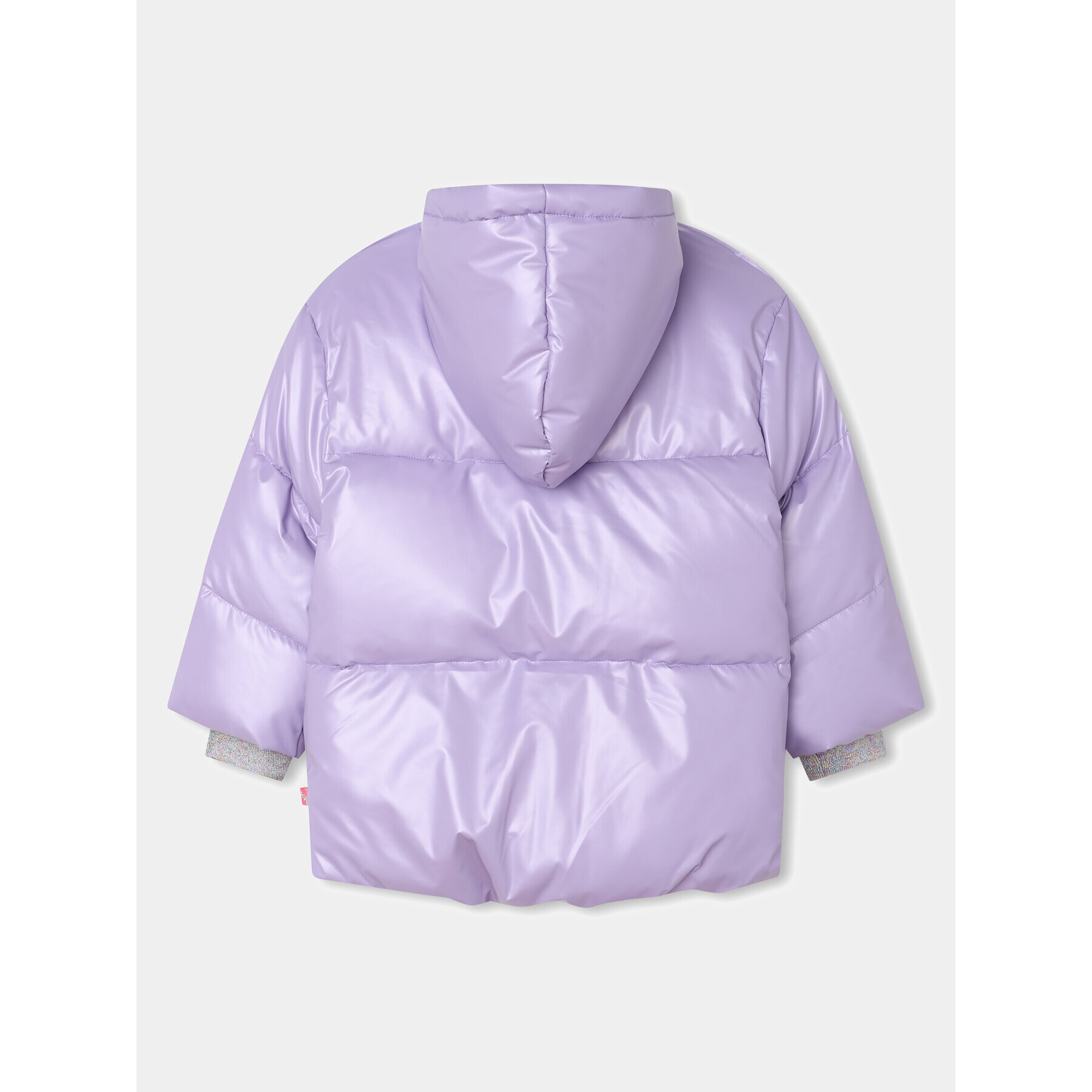 Billieblush Пухено яке U16366 Виолетов Regular Fit - Pepit.bg