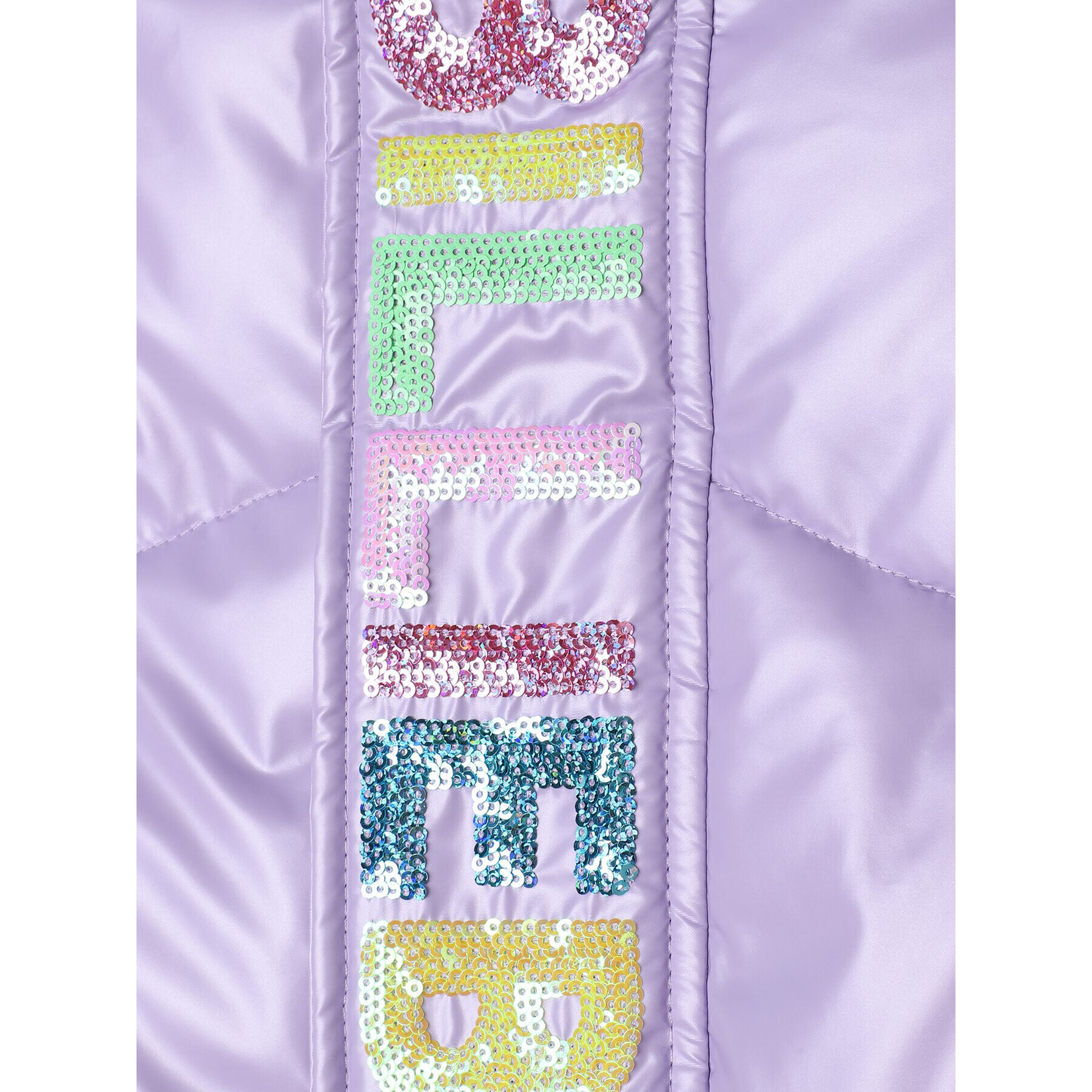 Billieblush Пухено яке U16366 Виолетов Regular Fit - Pepit.bg