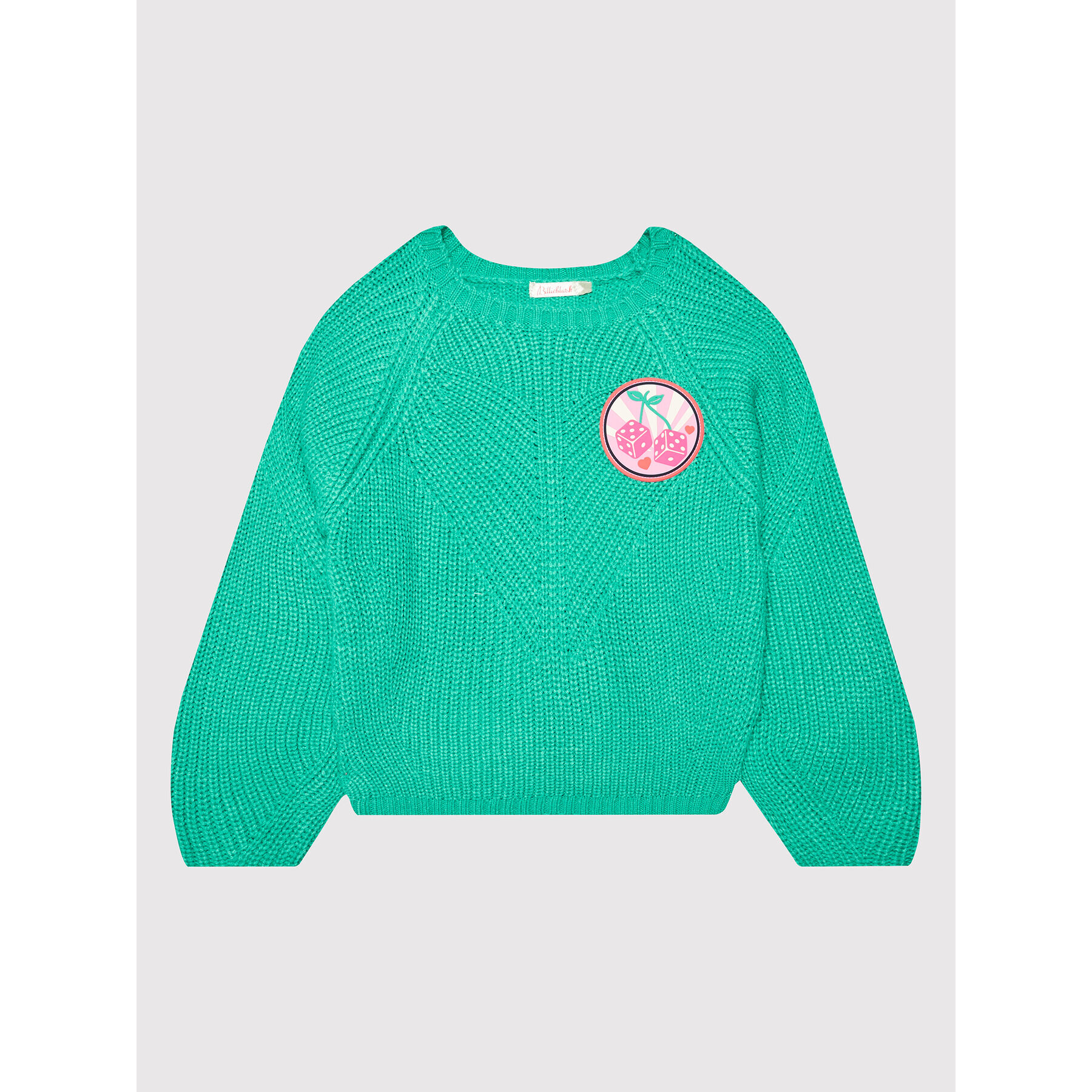 Billieblush Пуловер U15907 Зелен Regular Fit - Pepit.bg