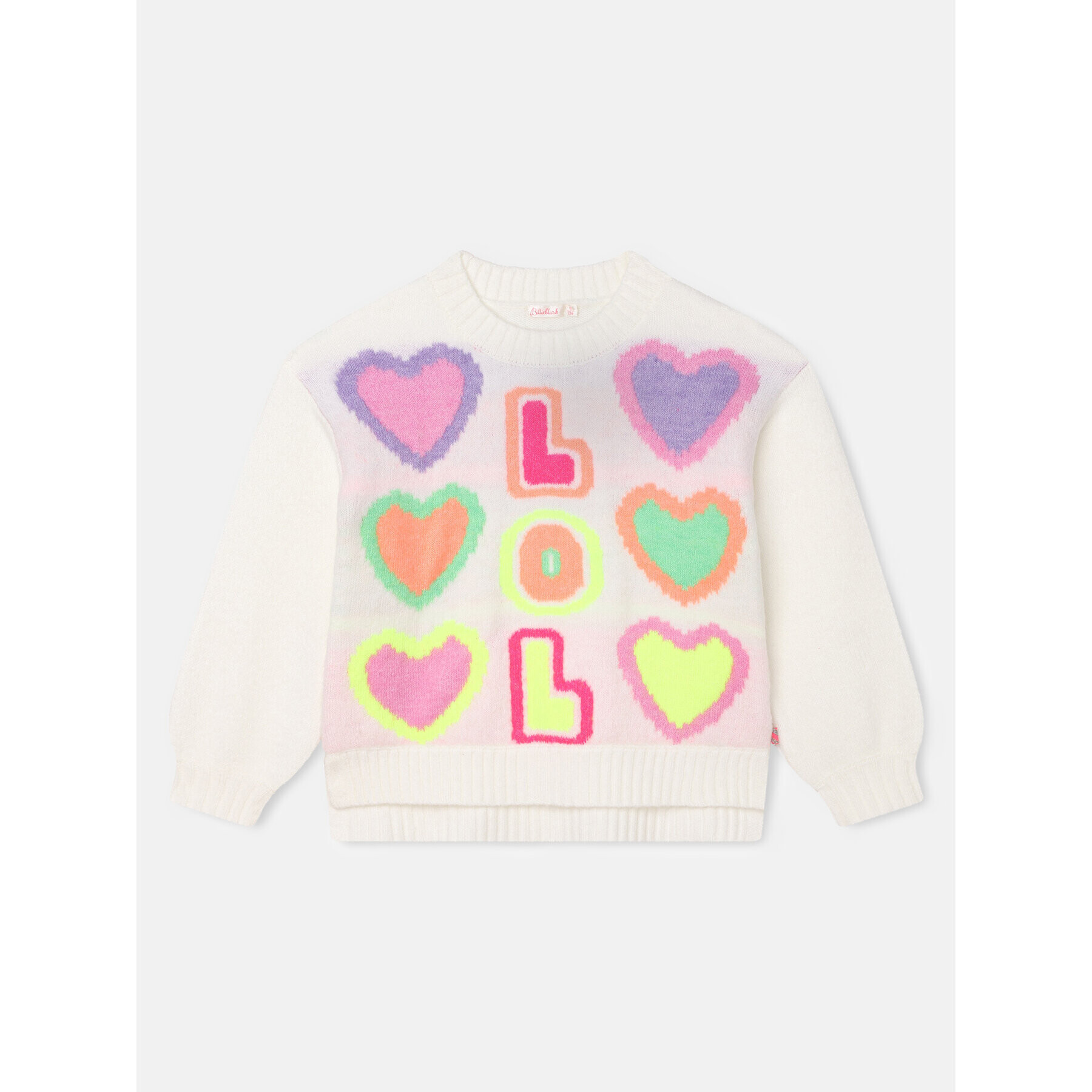 Billieblush Пуловер U15B55 Екрю Regular Fit - Pepit.bg