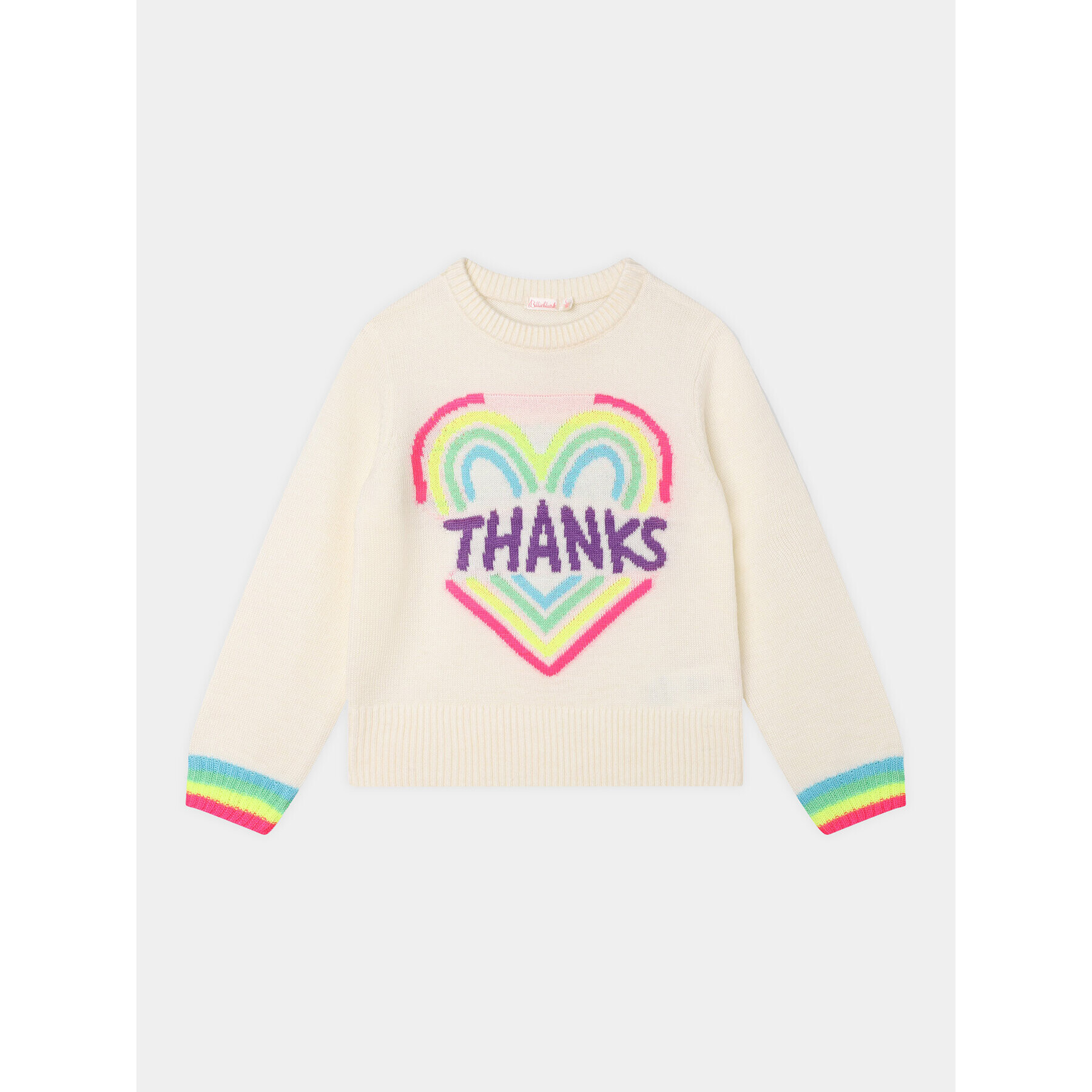 Billieblush Пуловер U15C22 Екрю Regular Fit - Pepit.bg