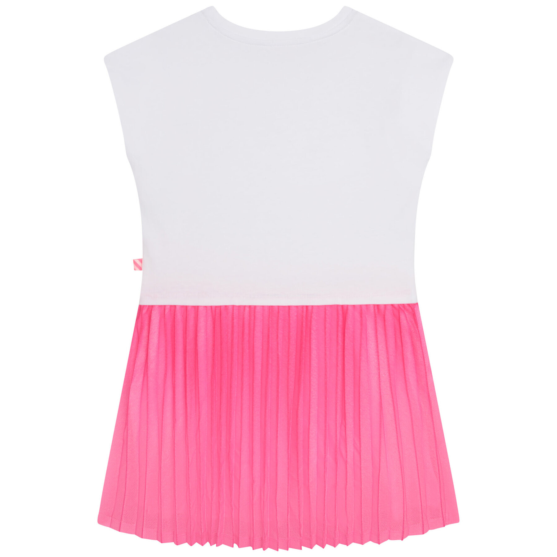 Billieblush Рокля U12799 Бял Regular Fit - Pepit.bg