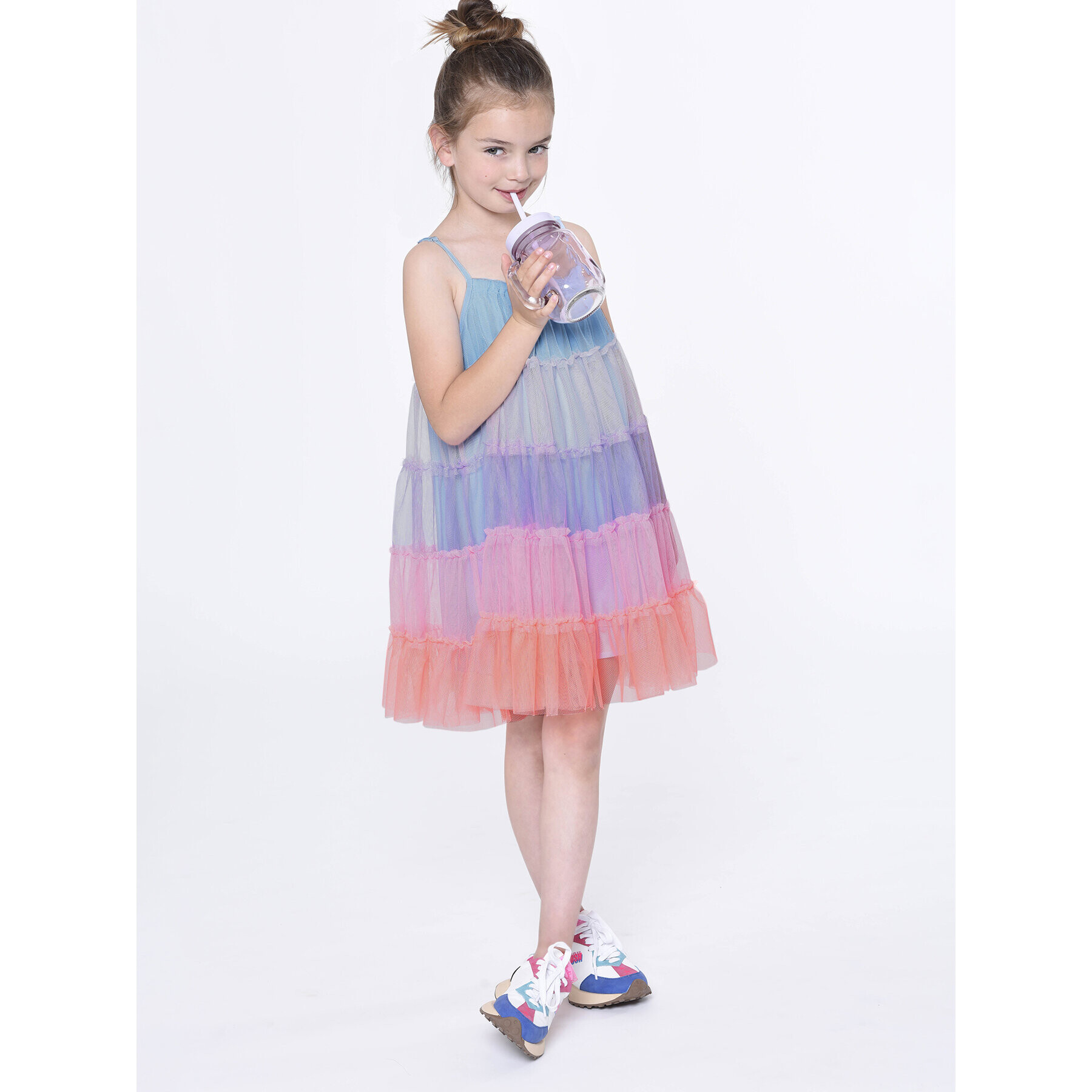 Billieblush Рокля U12830 Цветен Regular Fit - Pepit.bg