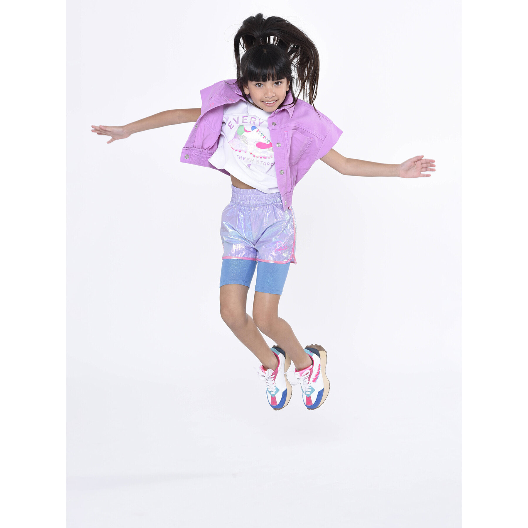 Billieblush Спортни шорти U14667 Син Regular Fit - Pepit.bg