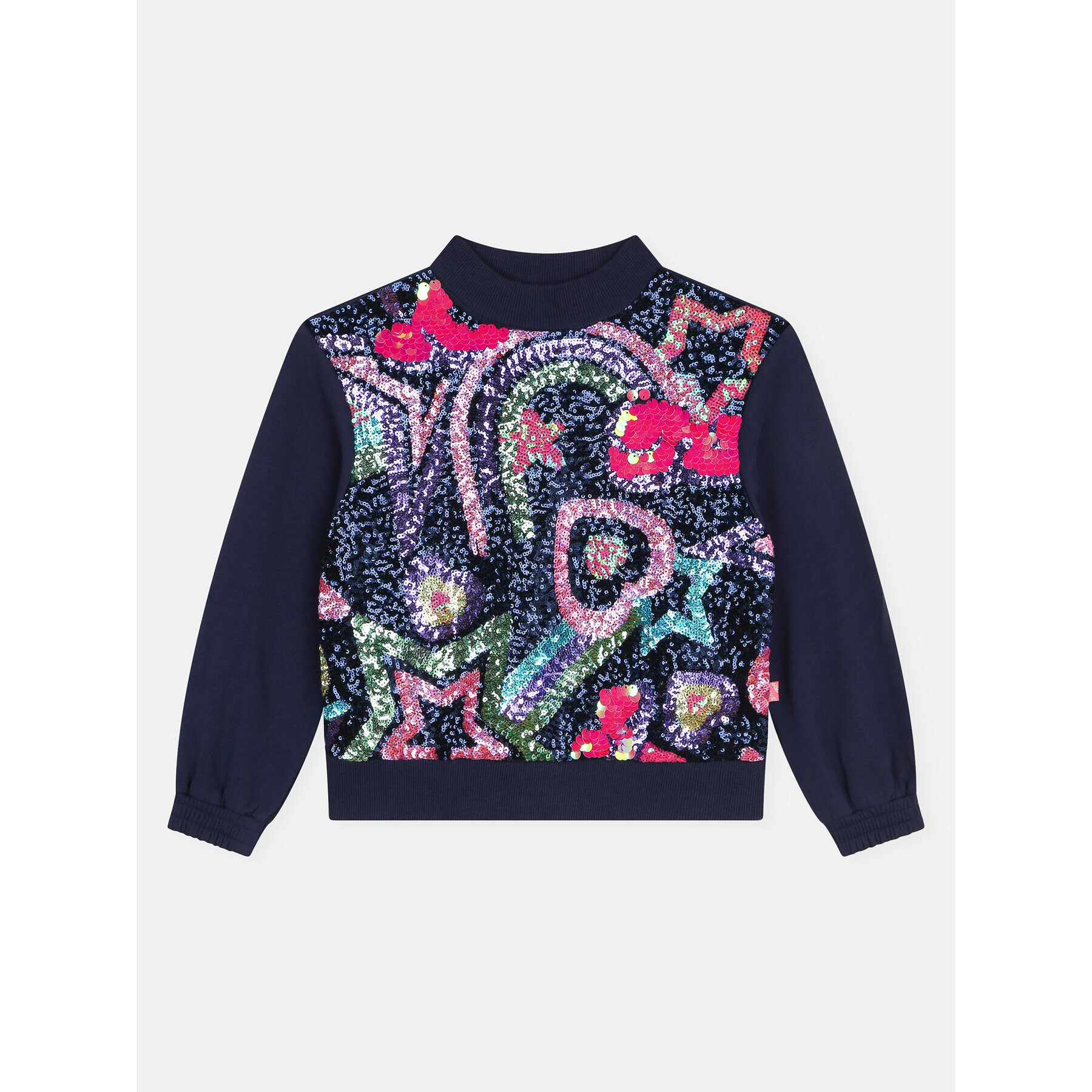 Billieblush Суитшърт U15B77 Тъмносин Regular Fit - Pepit.bg