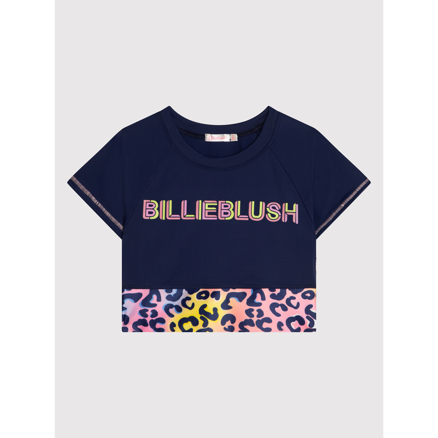 Billieblush Тишърт U15A43 Тъмносин Regular Fit - Pepit.bg