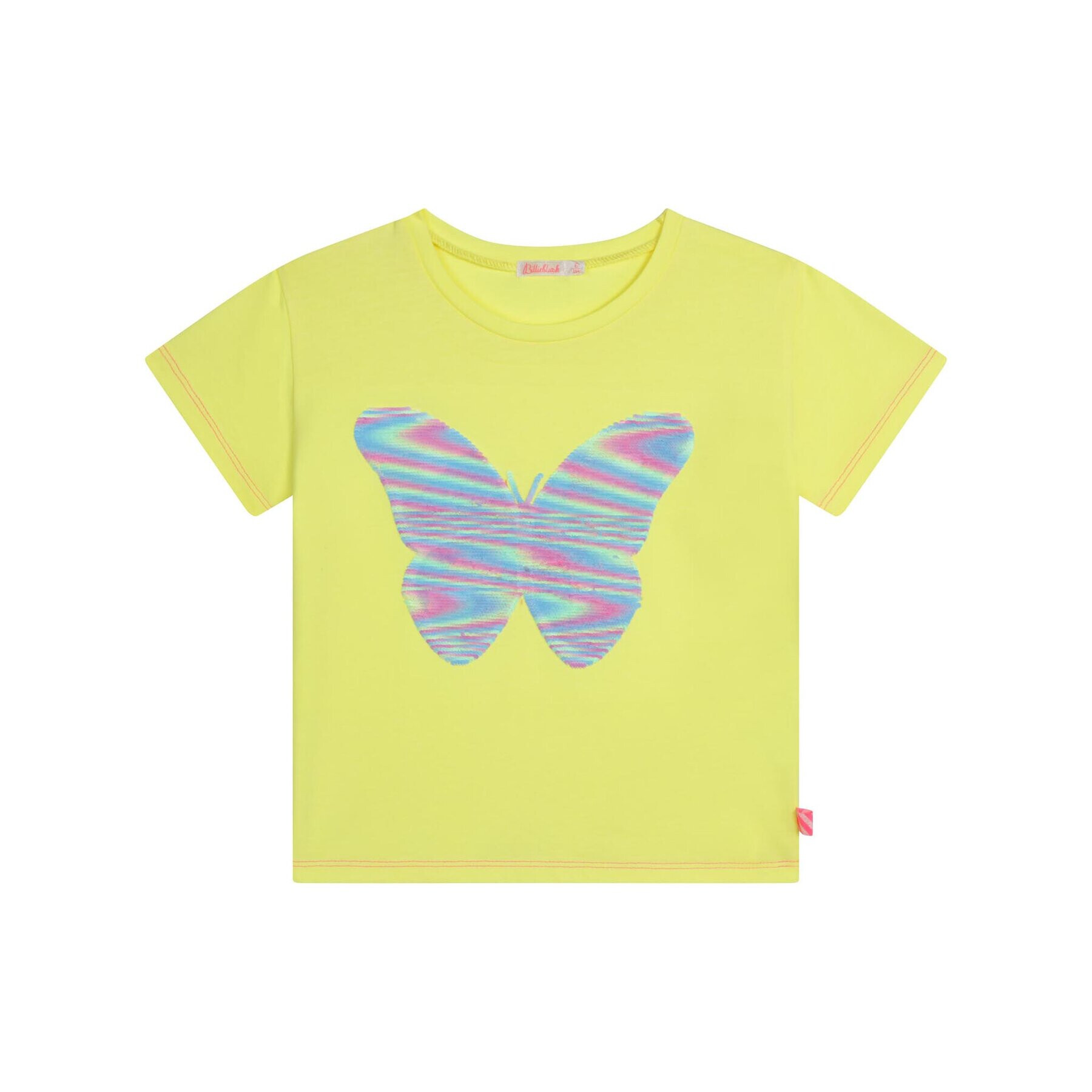 Billieblush Тишърт U15B09 Жълт Regular Fit - Pepit.bg