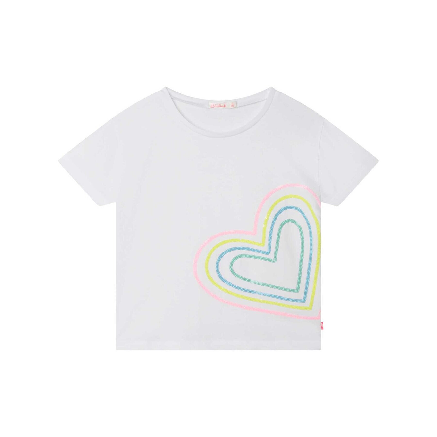 Billieblush Тишърт U15B23 Бял Regular Fit - Pepit.bg