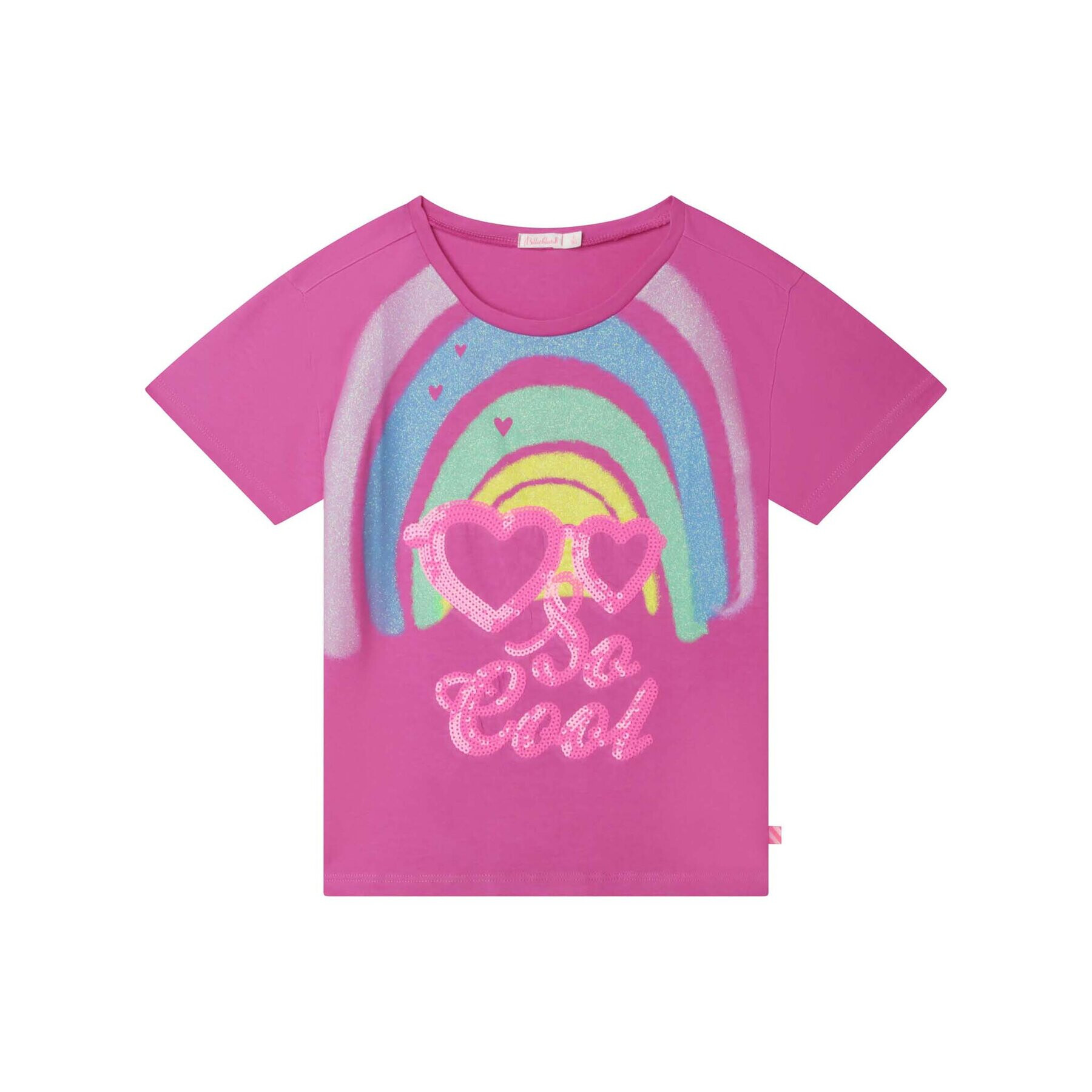 Billieblush Тишърт U15B31 Розов Regular Fit - Pepit.bg