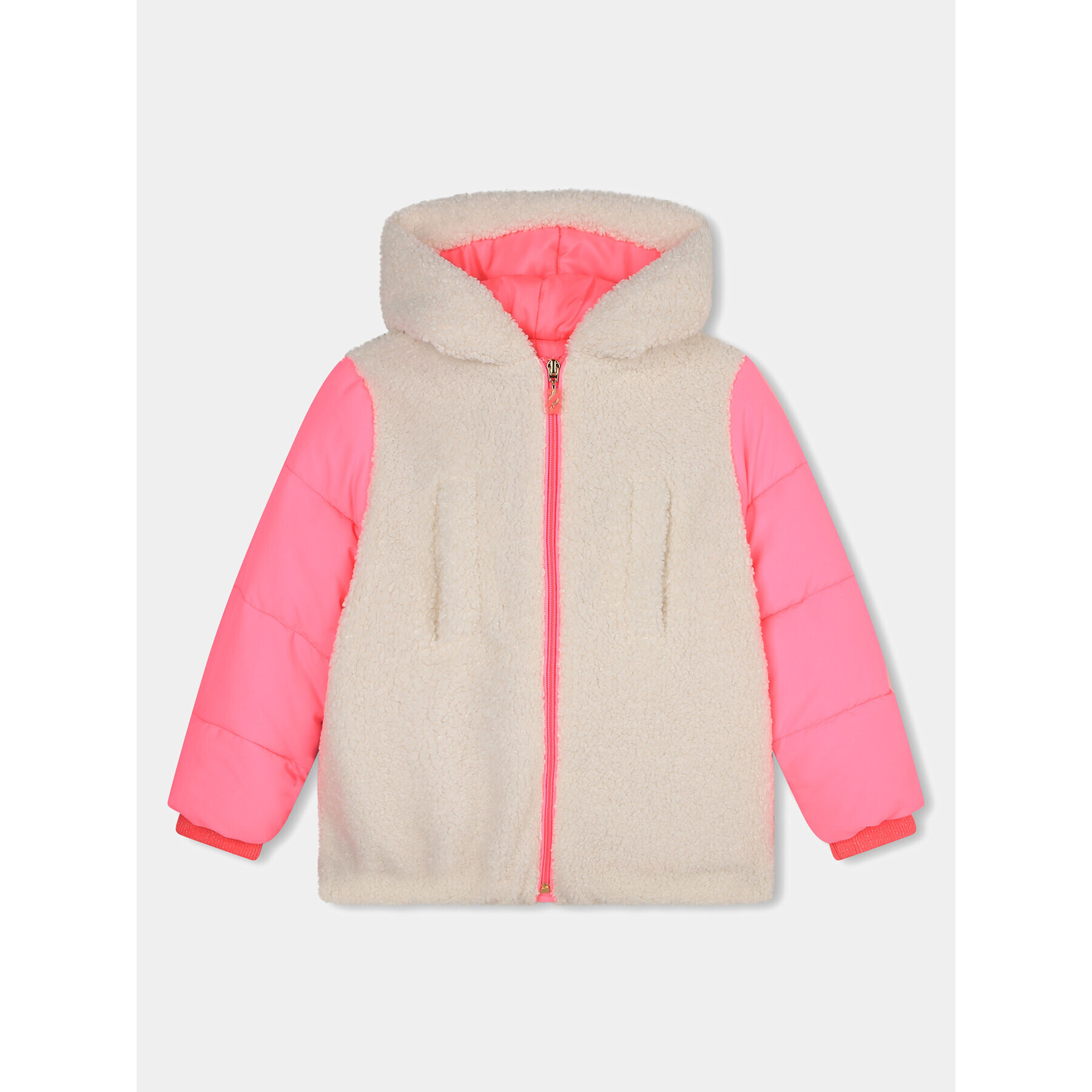 Billieblush Зимно яке U16375 Бежов Regular Fit - Pepit.bg